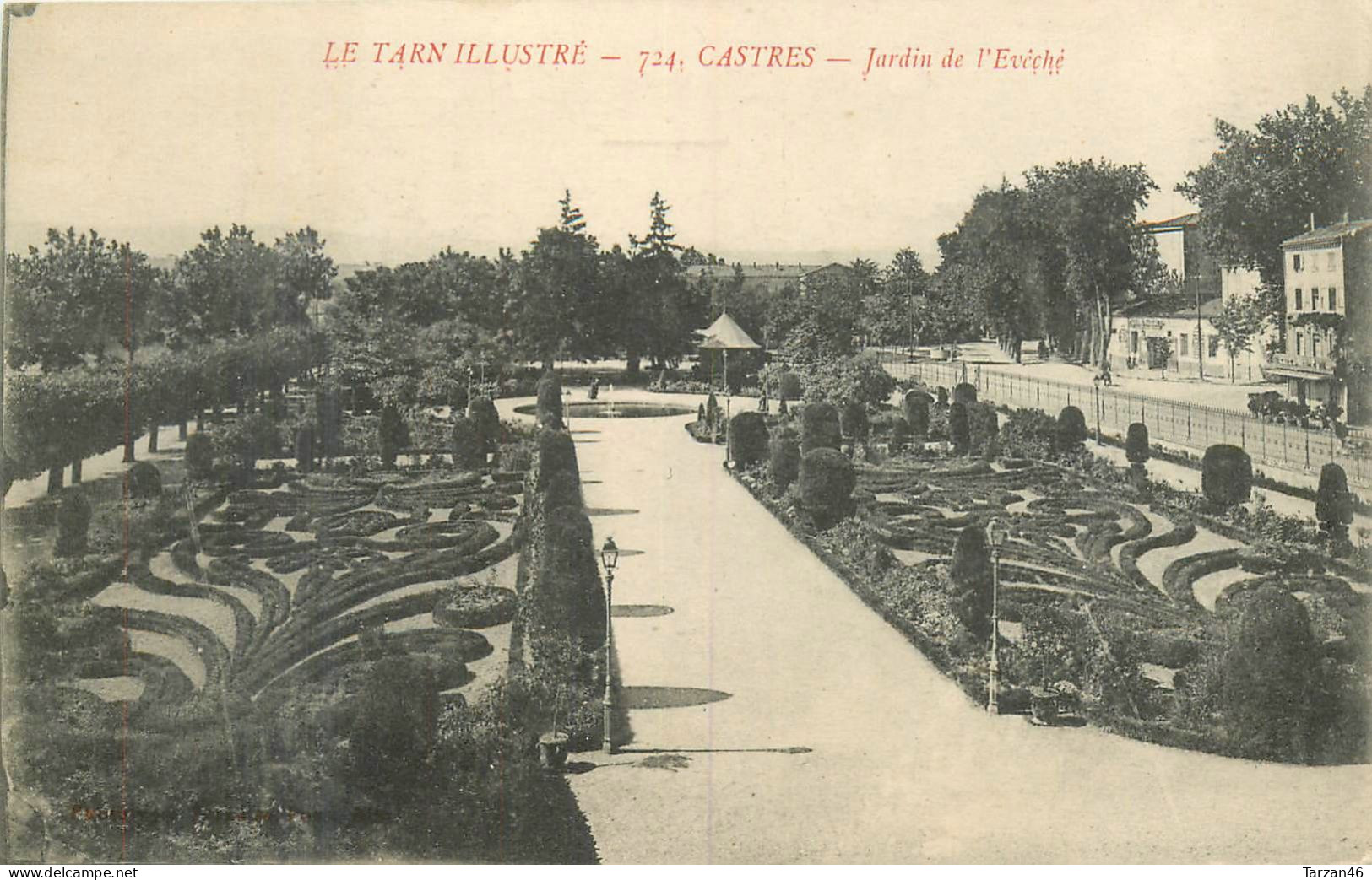 26.04.2024 - B -  724. CASTRES - Jardin De L'évêché - Castres