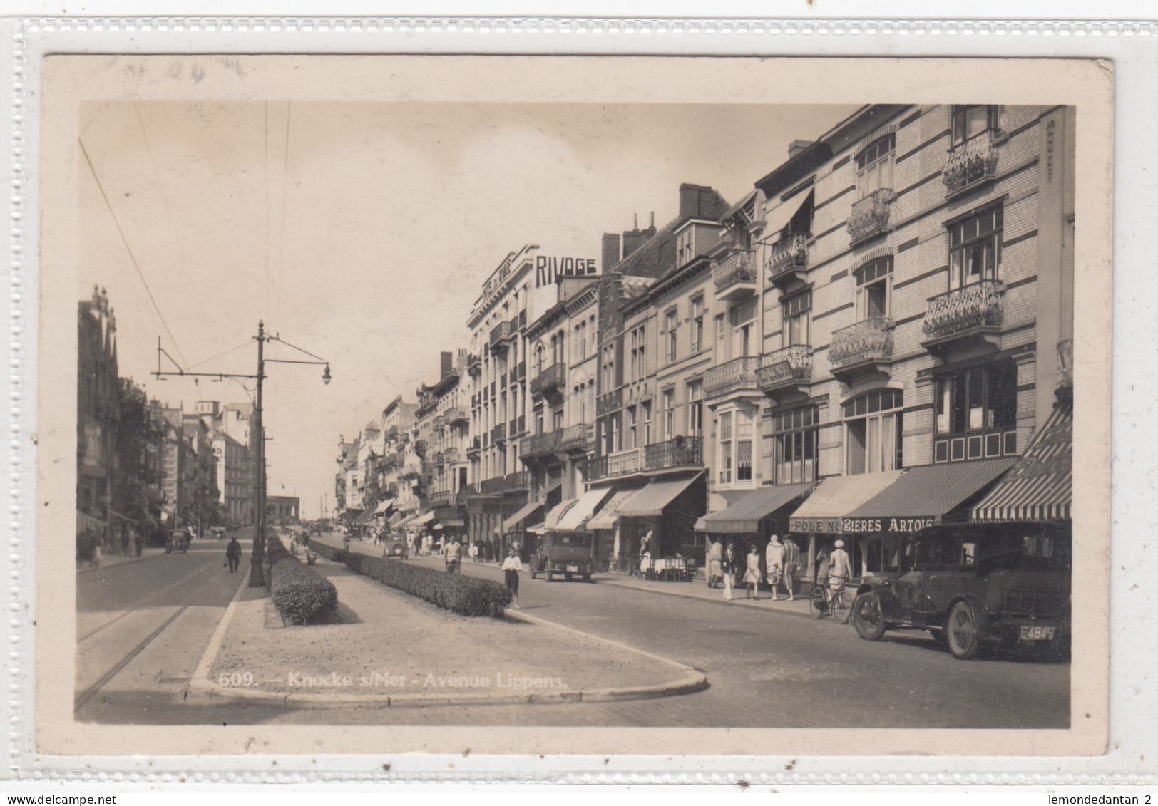 Knocke. Avenue Lippens. * - Knokke