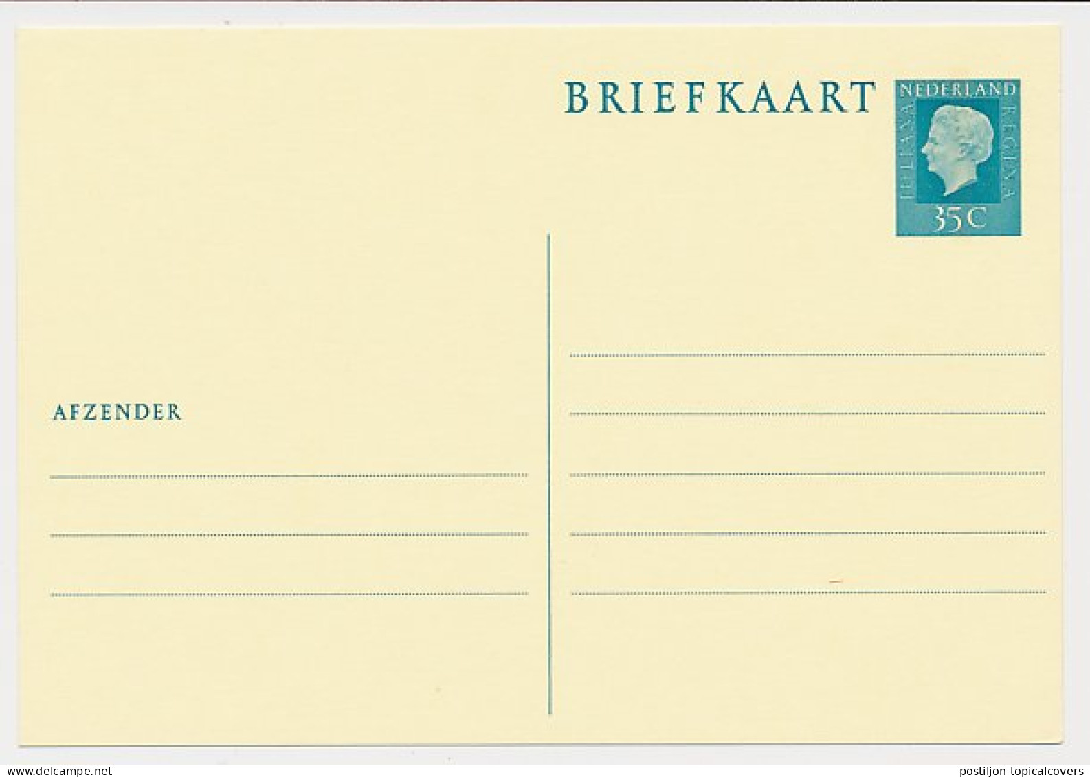 Briefkaart G. 352 - Postal Stationery