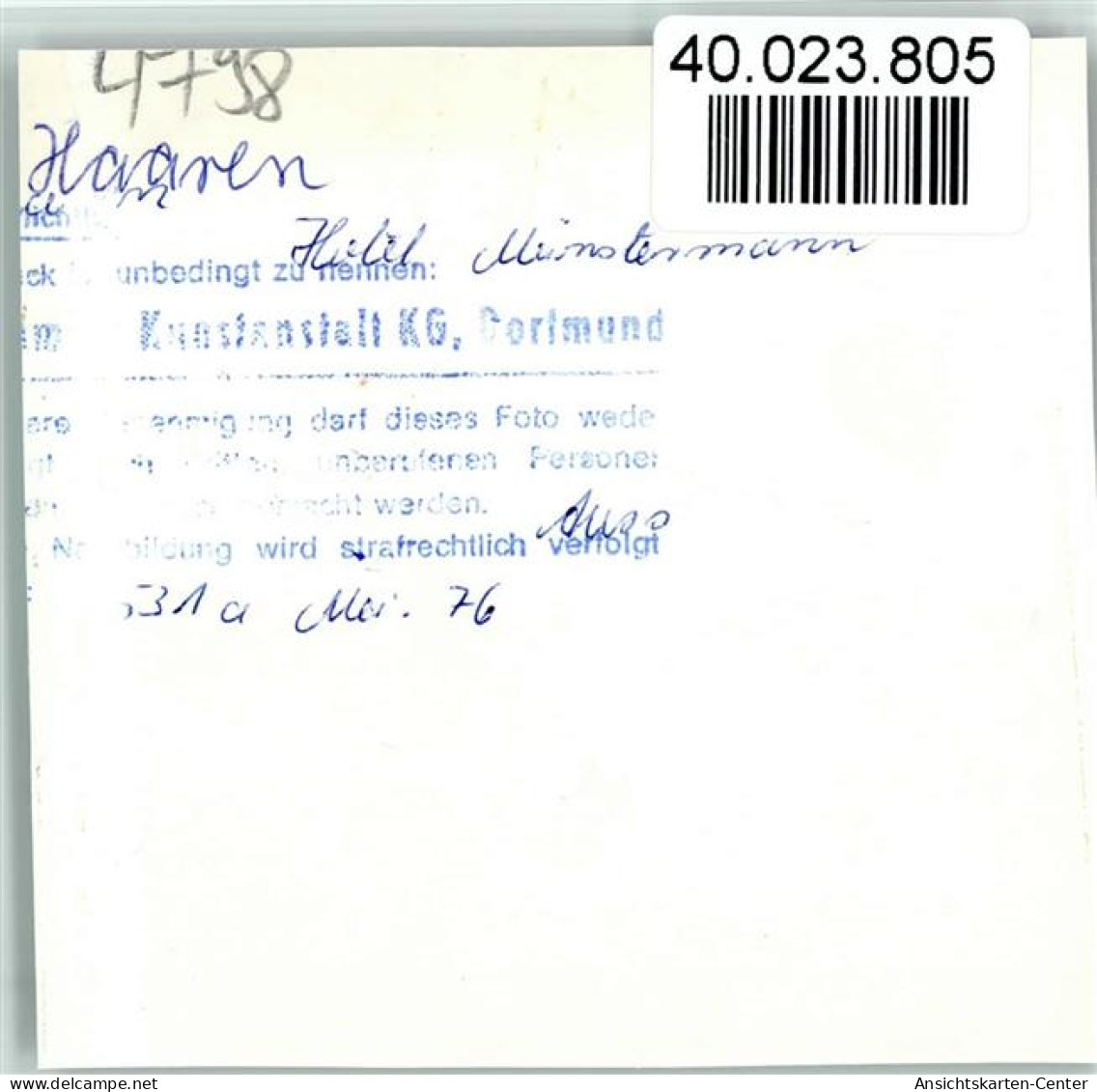 40023805 - Haaren , Kr Bueren, Westf - Bad Wuennenberg