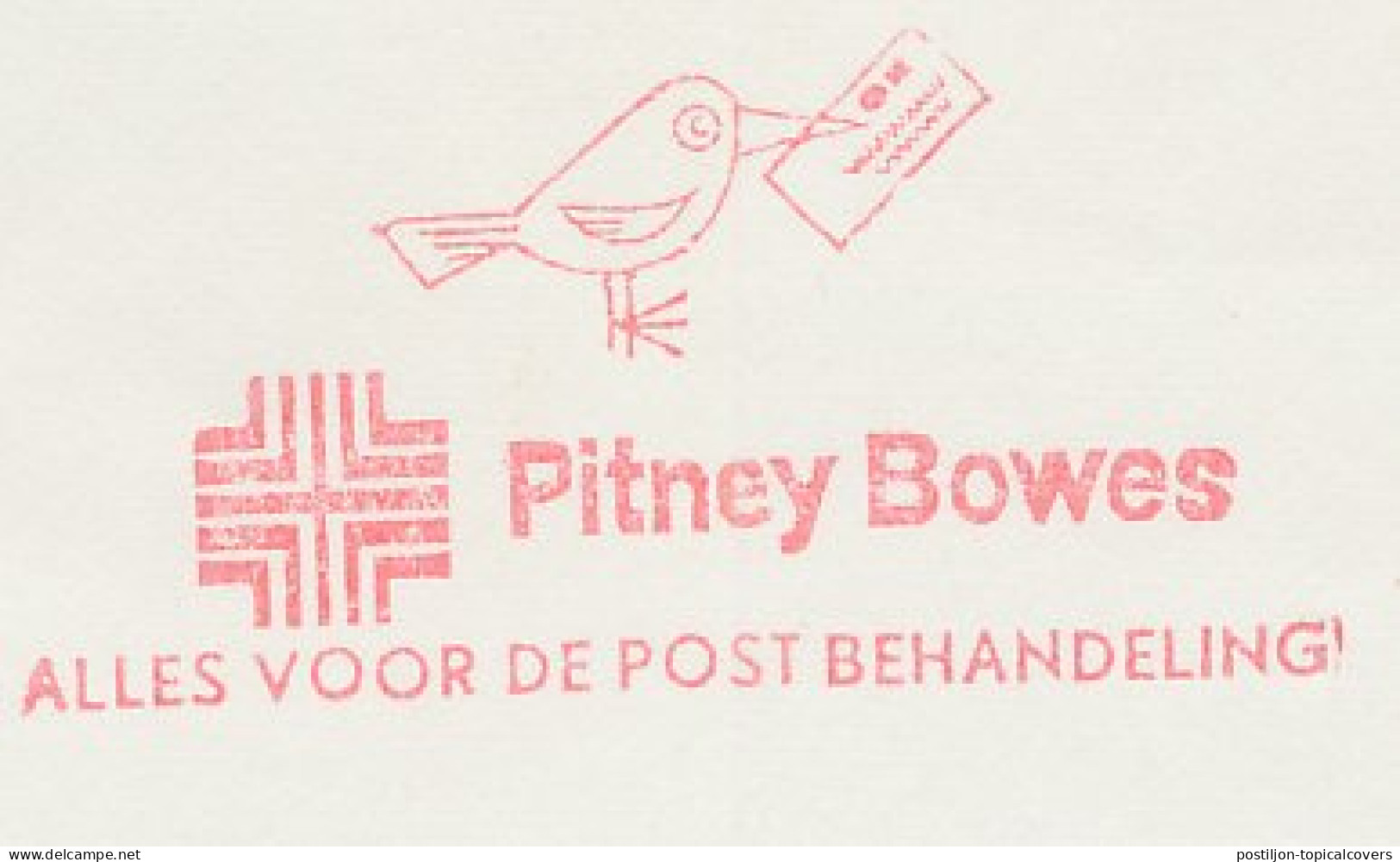 Meter Cut Belgium 1978 Pitney Bowes - Viñetas De Franqueo [ATM]