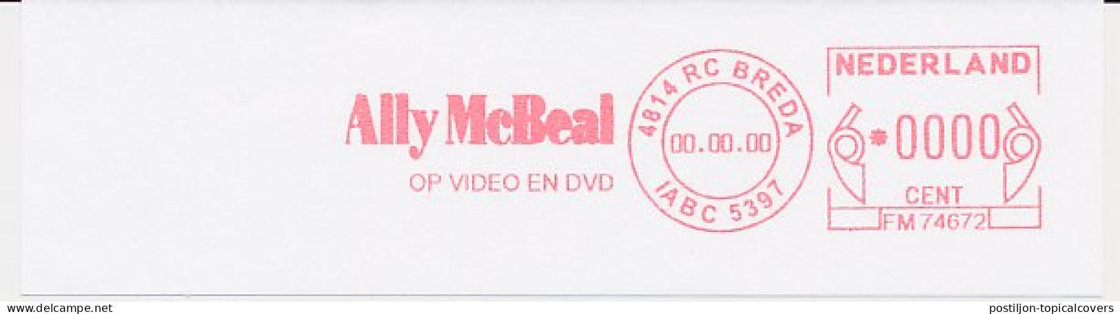 Meter Proof / Test Strip FRAMA Supplier Netherlands - Breda Ally McBeal - Movie - Cinema