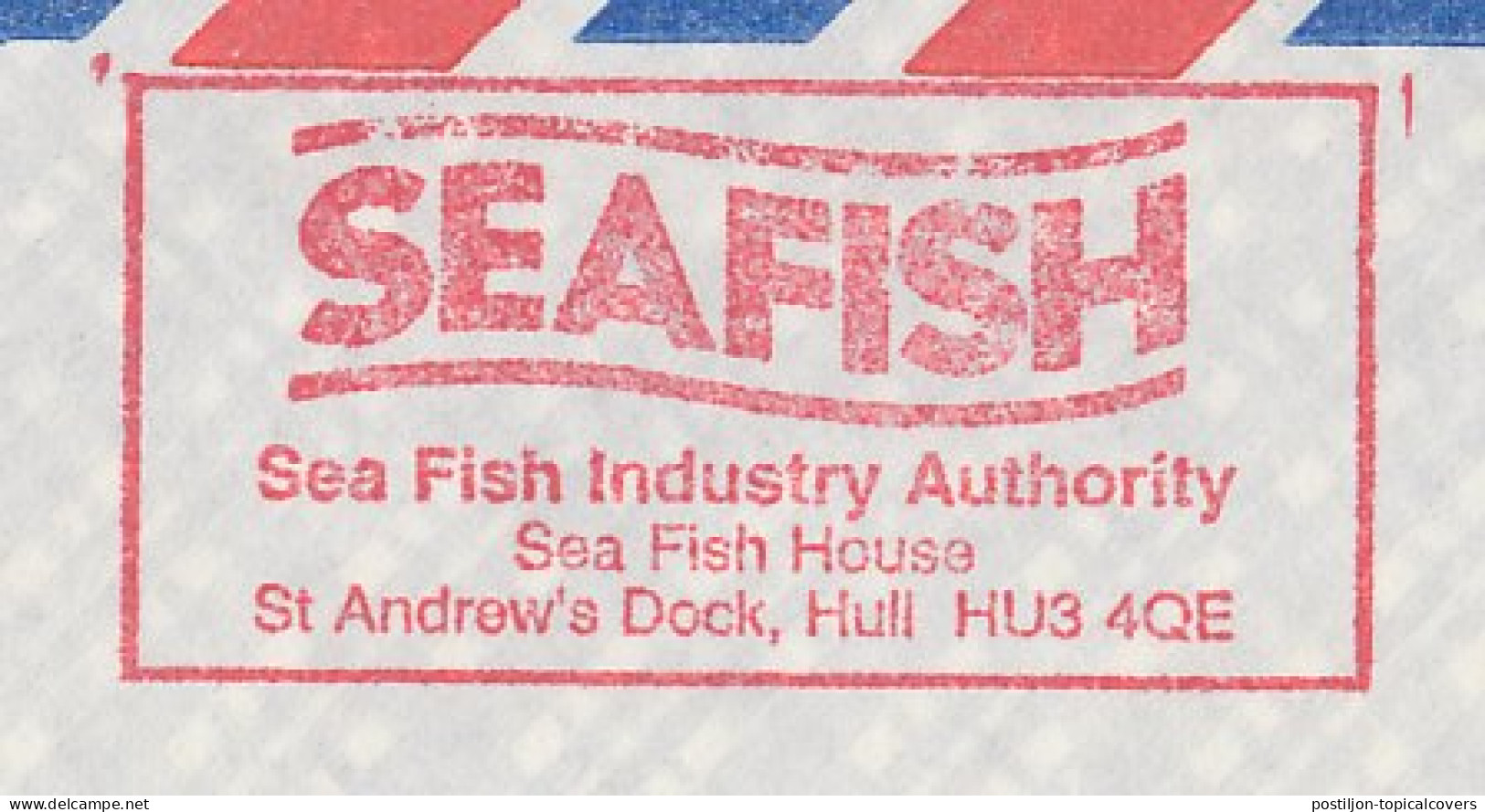 Meter Cover GB / UK 1999 Seafish - Fishes