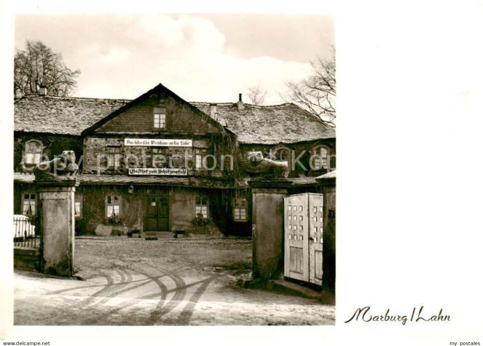 73852697 Marburg Lahn Das Alte Wirtshaus An Der Lahn Gasthof Zum Schuetzenpfuhl  - Marburg