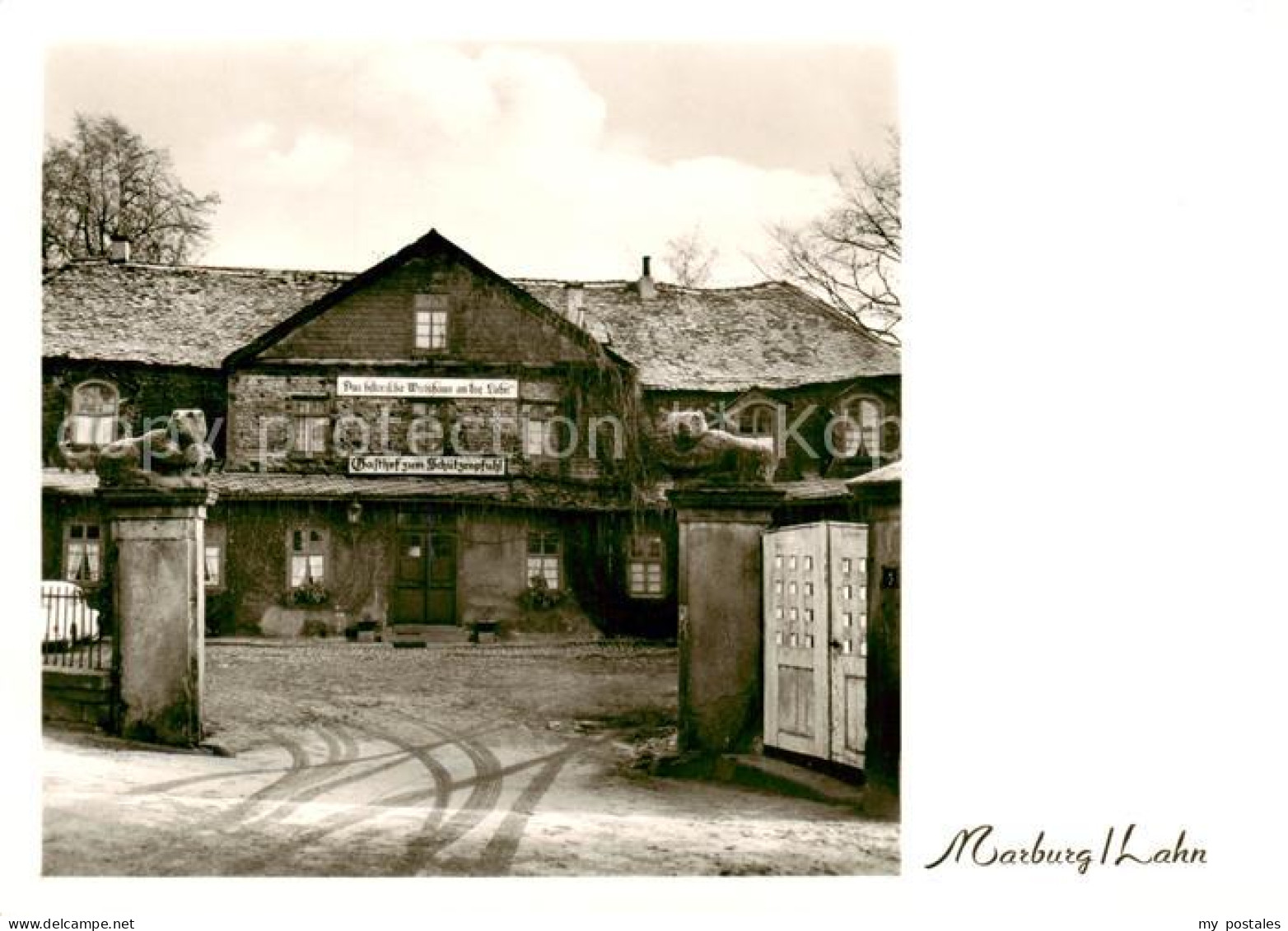 73852696 Marburg Lahn Das Alte Wirtshaus An Der Lahn Gasthof Zum Schuetzenpfuhl  - Marburg