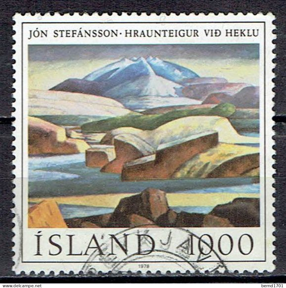 Island / Iceland - Mi-Nr 535 Gestempelt / Used (J1316) - Oblitérés