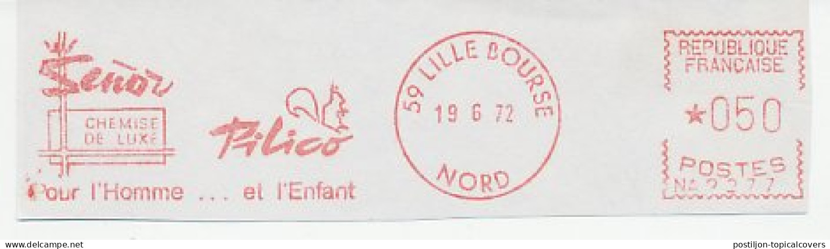 Meter Cut France 1972 Squirrel - Other & Unclassified