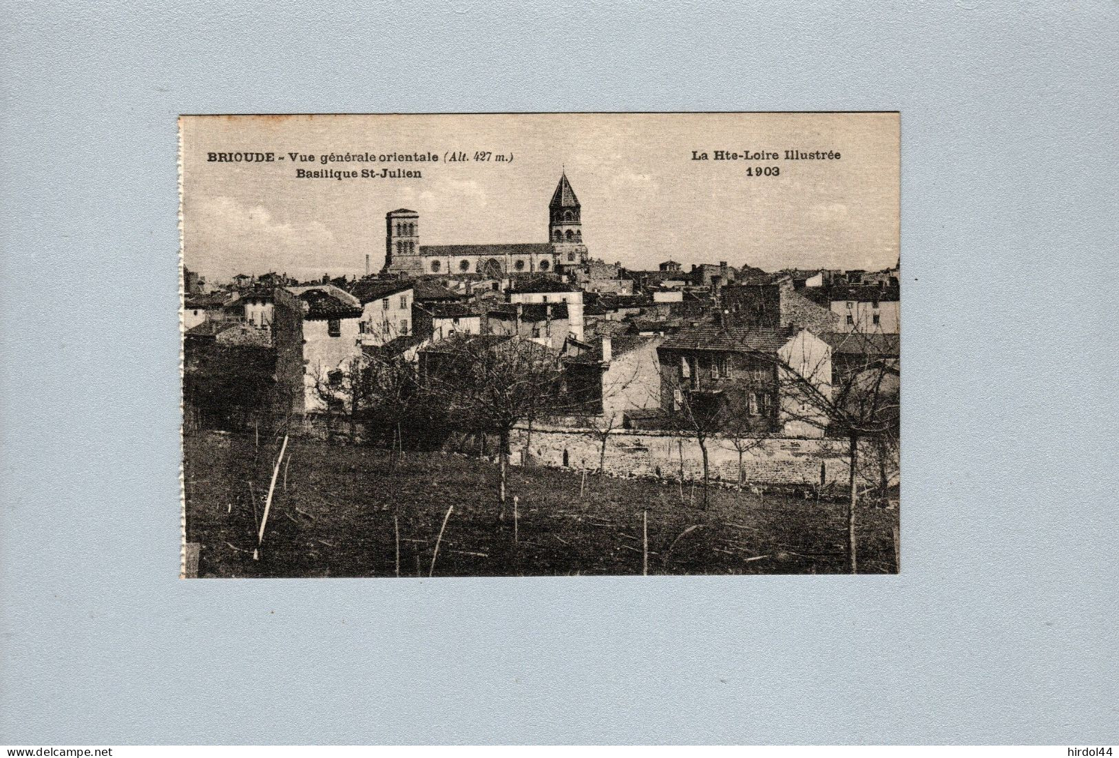 Brioude (43) : Vue Générale Orientale - Basilique Saint Julien - Brioude