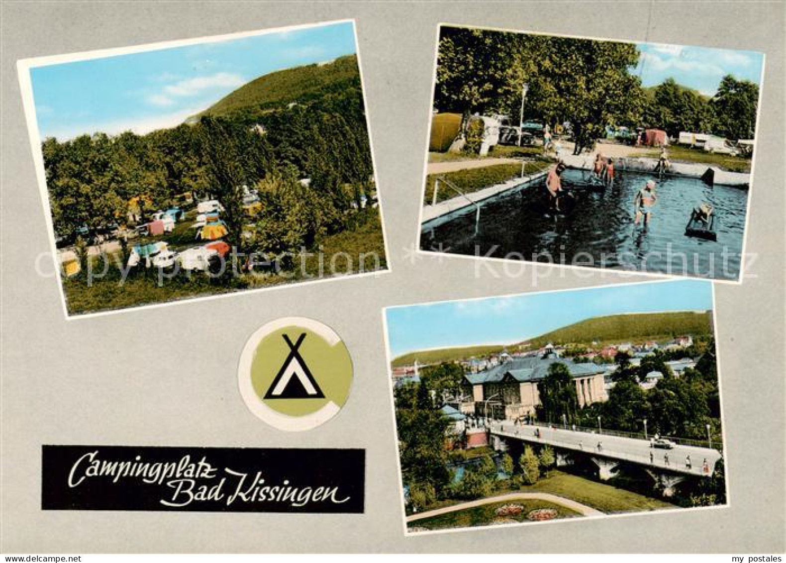 73852598 Bad Kissingen Campingplatz Schwimmbad Panorama Bad Kissingen - Bad Kissingen