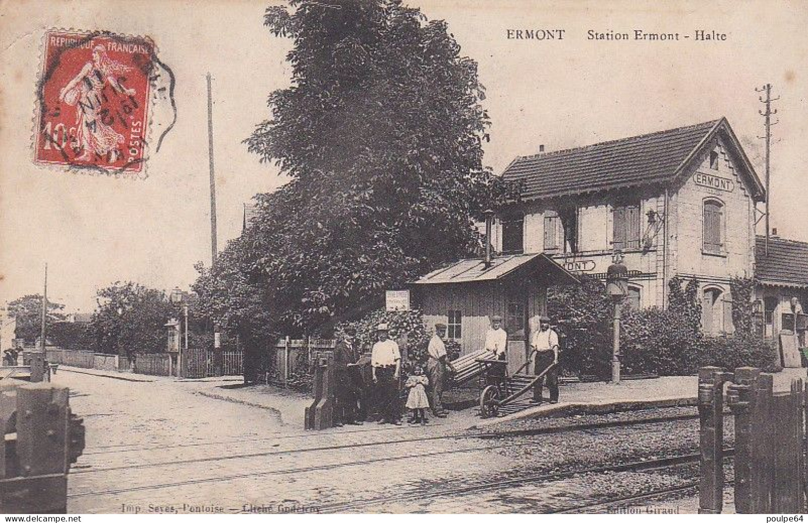 La Gare : Vue Intérieure De La Halte - Ermont-Eaubonne