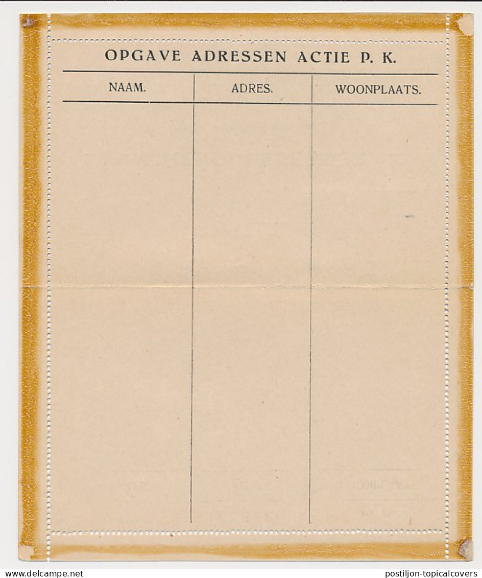 Postblad G. 14 Particulier Bedrukt Haarlem  - Postal Stationery