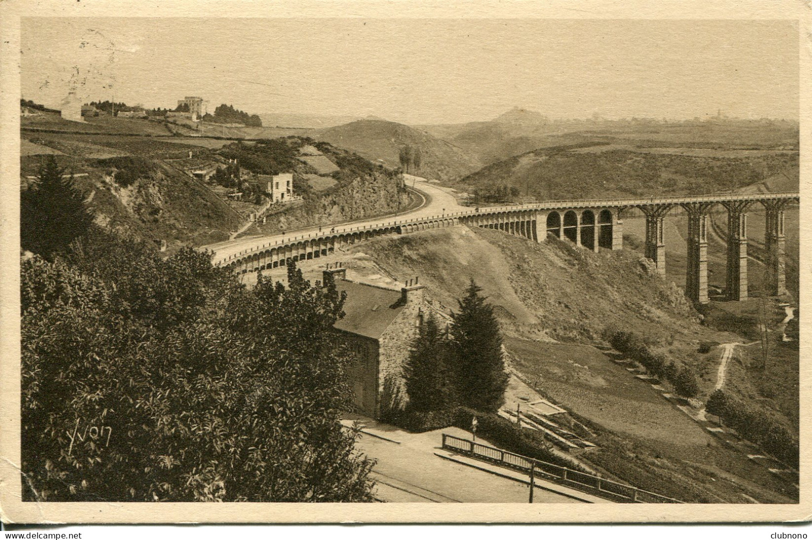 CPA -SAINT-BRIEUC - OUVRAGES D'ART DU VIADUC DE TOUPIN - Saint-Brieuc