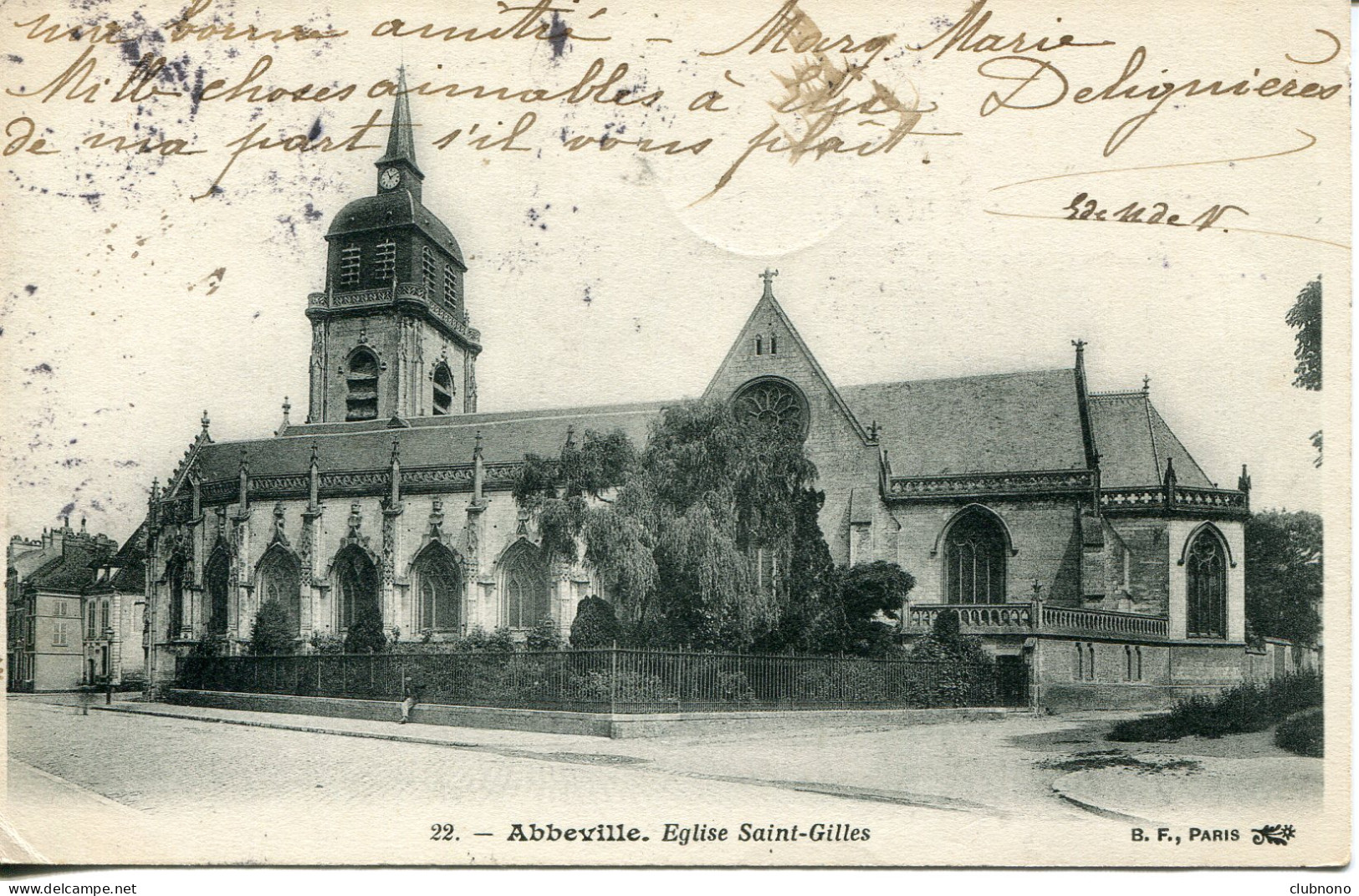 CPA - ABBEVILLE - EGLISE SAINT-GILLES - Abbeville