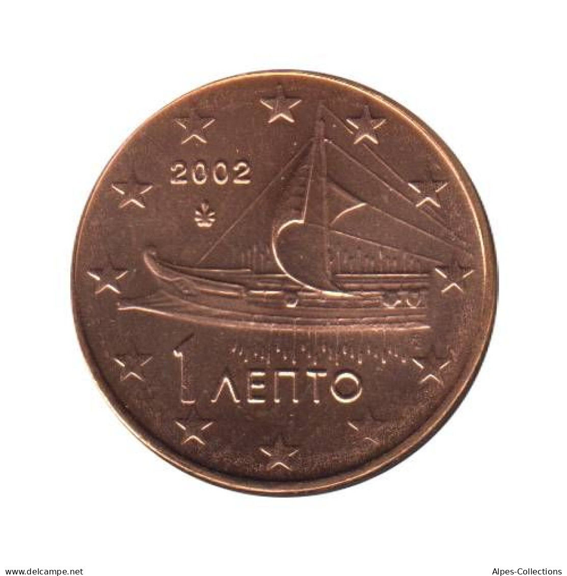 GR00102.1 - GRECE - 1 Cent - 2002 - Grèce