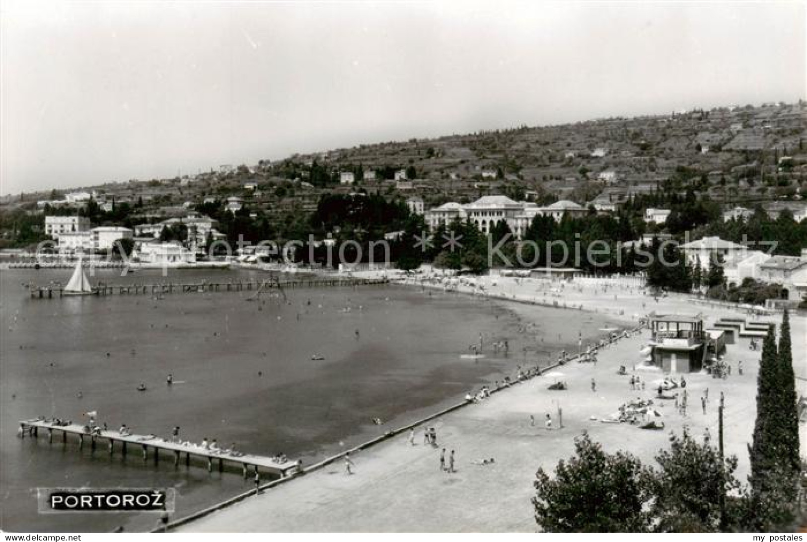 73852531 Portoroz Portorose Piran Istrien Slovenia Panorama Promenade  - Slovénie