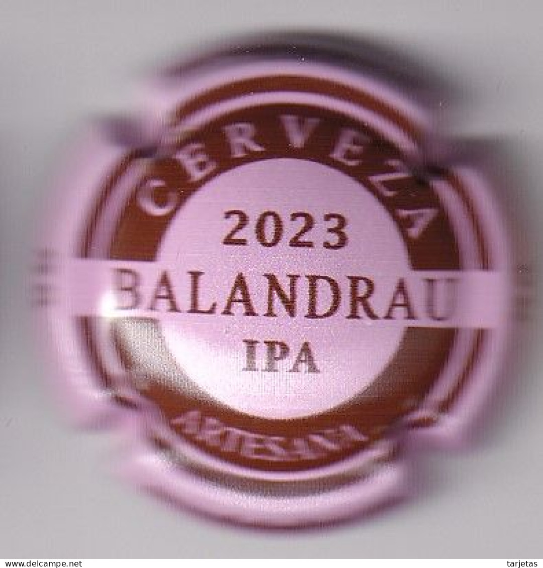 CHAPA DE CERVEZA ARTESANA BALANDRAU IPA 2023 (BEER-BIERE) CORONA - Bier