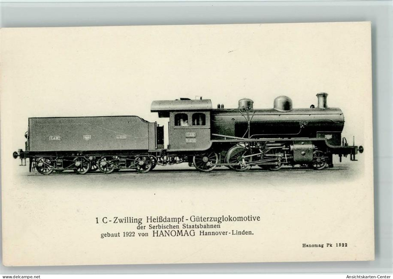 13201305 - Dampflokomotiven , Deutschland Hanomag PK - Treinen