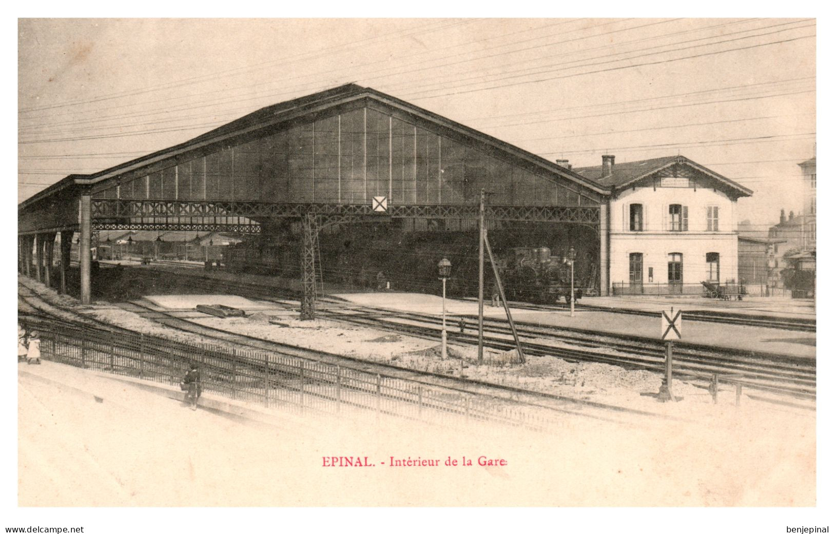Epinal - Intérieur De La Gare - Epinal