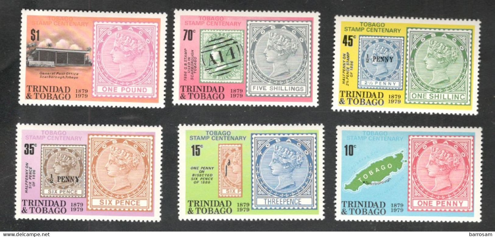 TRINIDAD&TOBAGO......1979: Michel 395-400mnh** - Trinidad & Tobago (1962-...)