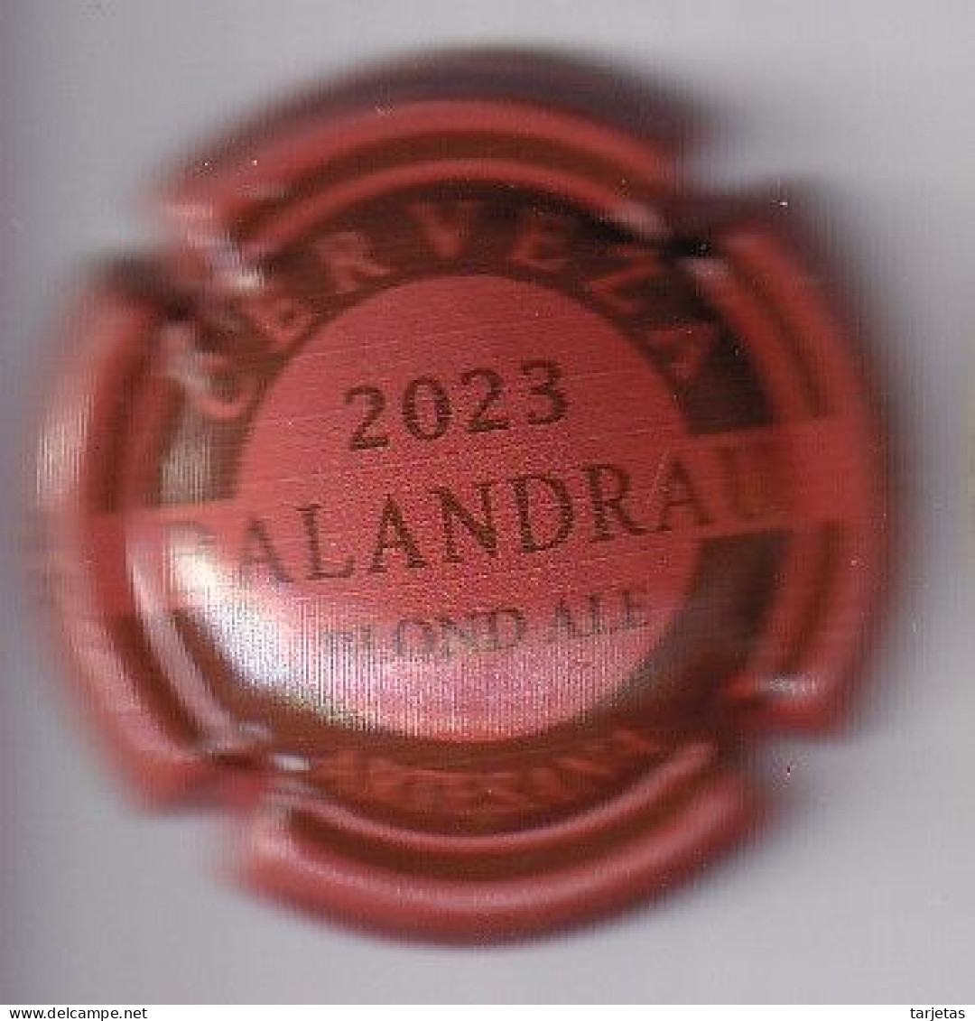 CHAPA DE CERVEZA ARTESANA BALANDRAU BLOND ALE 2023 (BEER-BIERE) CORONA - Beer