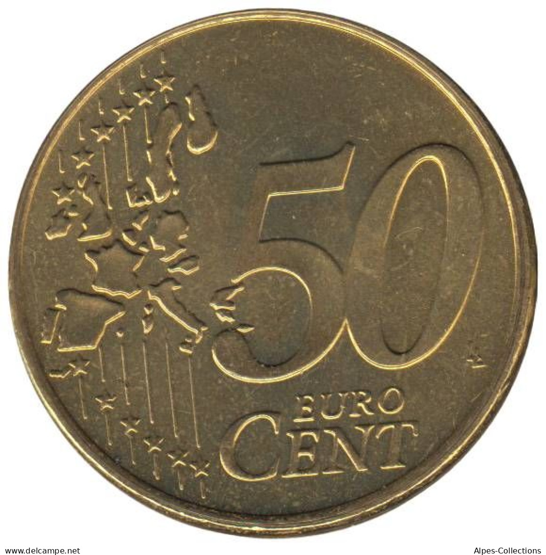 GR05002.1 - GRECE - 50 Cents - 2002 - Grecia