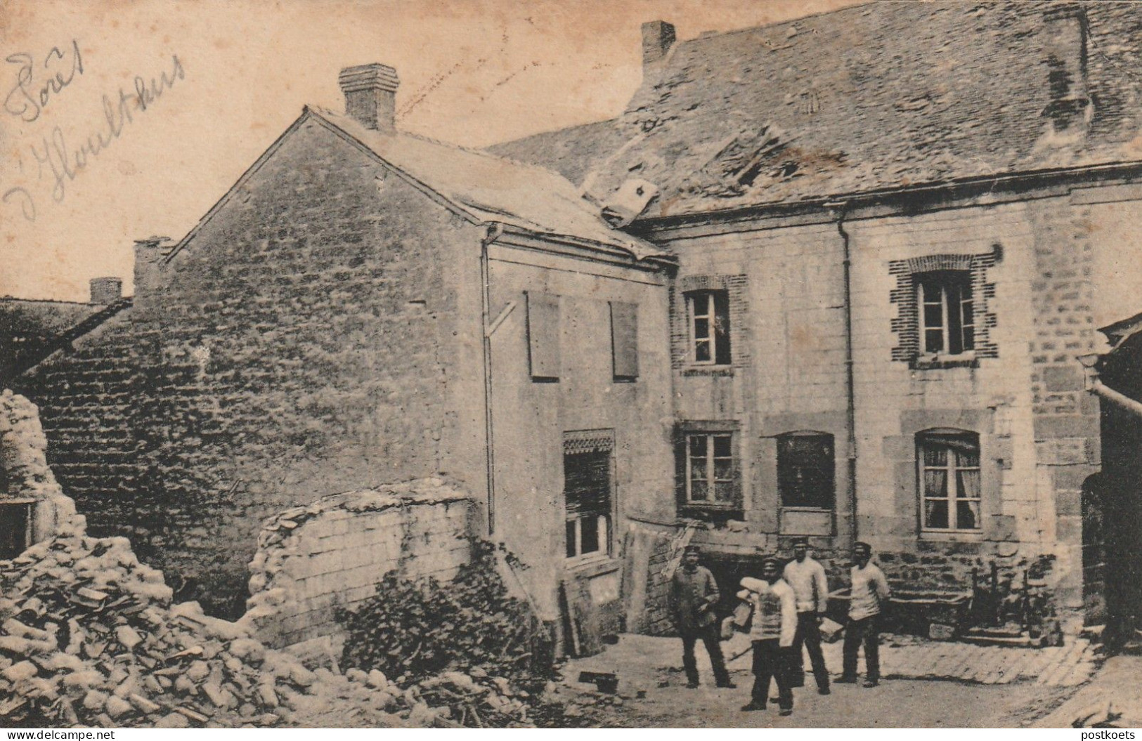 Houthulst Forêt, 1918, 2 Scans - 1914-18