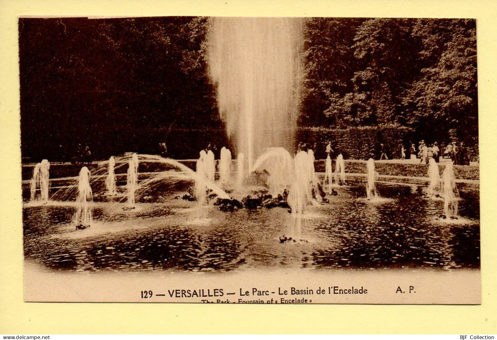 78. VERSAILLES – Le Parc / Le Bassin De L'Encelade (voir Scan Recto/verso) - Versailles (Château)