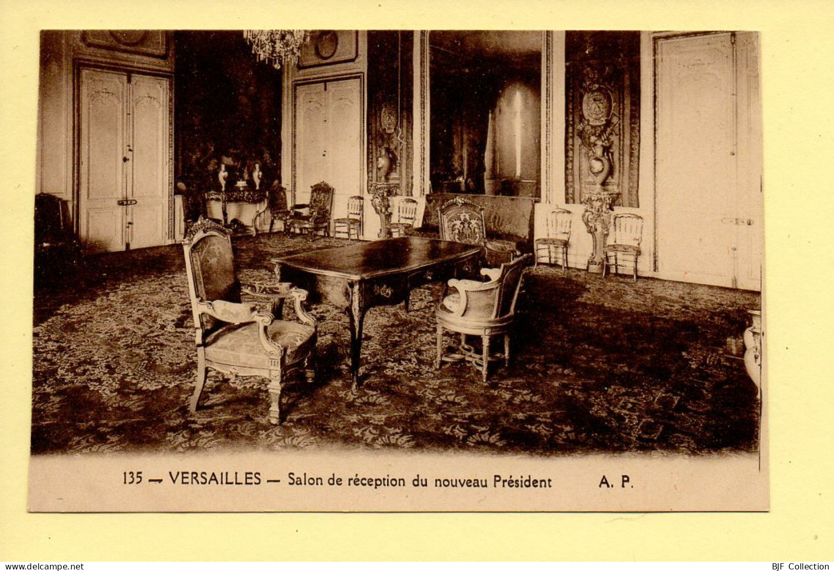 78. VERSAILLES – Salon De Réception Du Nouveau Président (voir Scan Recto/verso) - Versailles (Château)