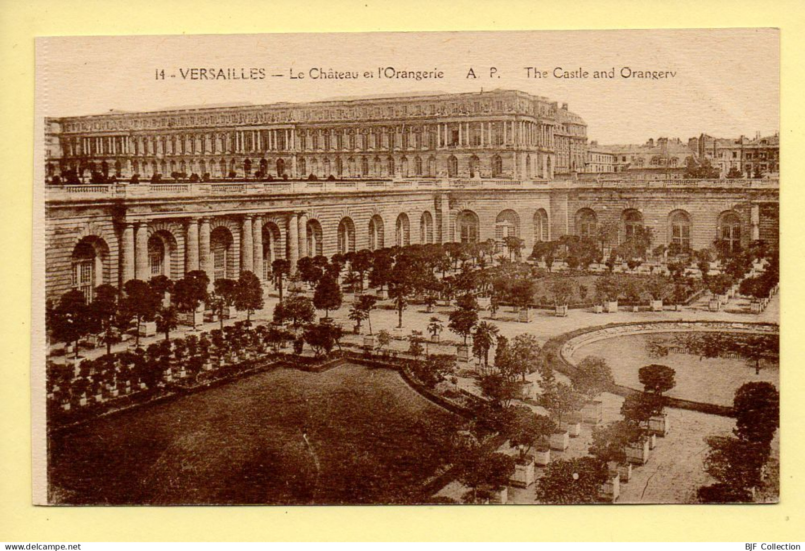 78. VERSAILLES – Le Château Et L'Orangerie (voir Scan Recto/verso) - Versailles (Château)