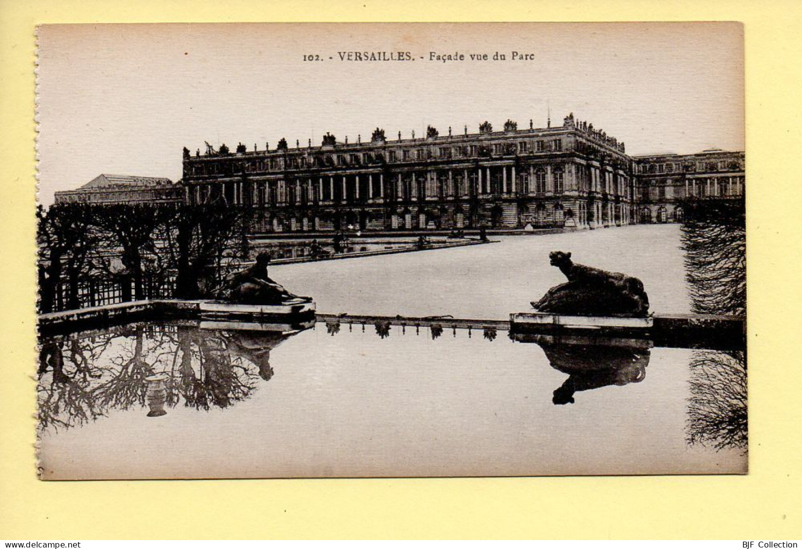 78. VERSAILLES – Façade Vue Du Parc (voir Scan Recto/verso) - Versailles (Schloß)