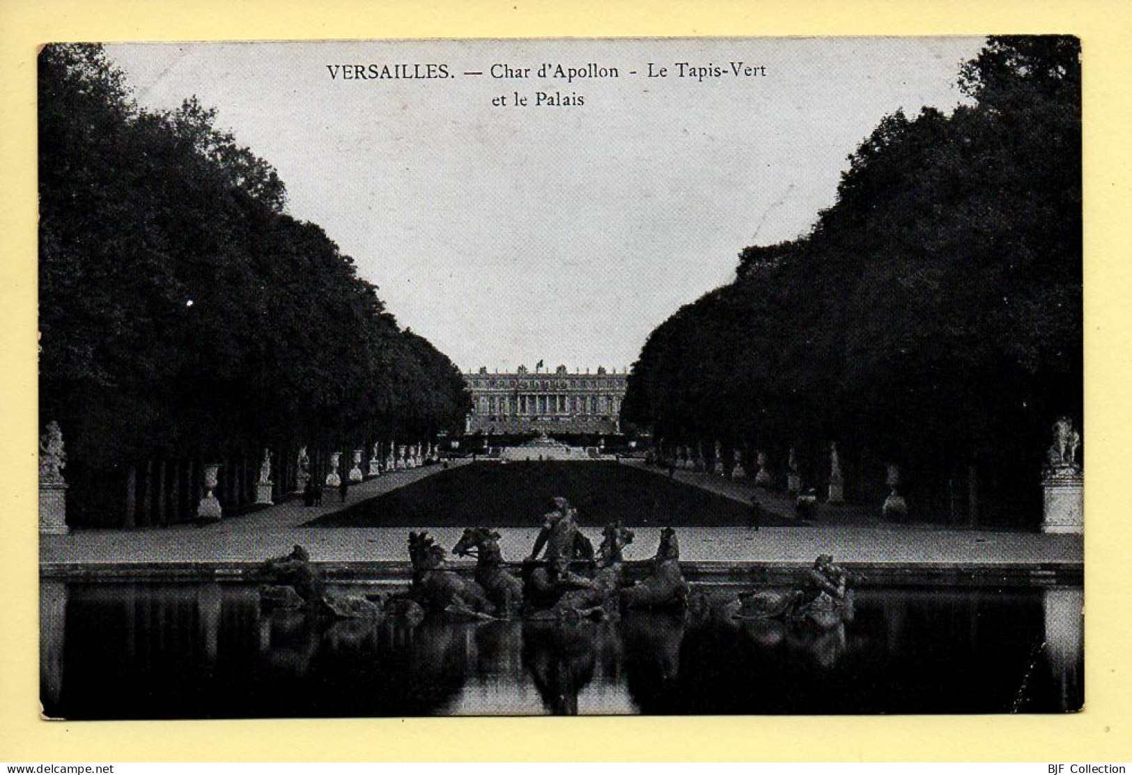 78. VERSAILLES – Char D'Apollon / Le Tapis-Vert Et Le Palais (voir Scan Recto/verso) - Versailles (Castillo)