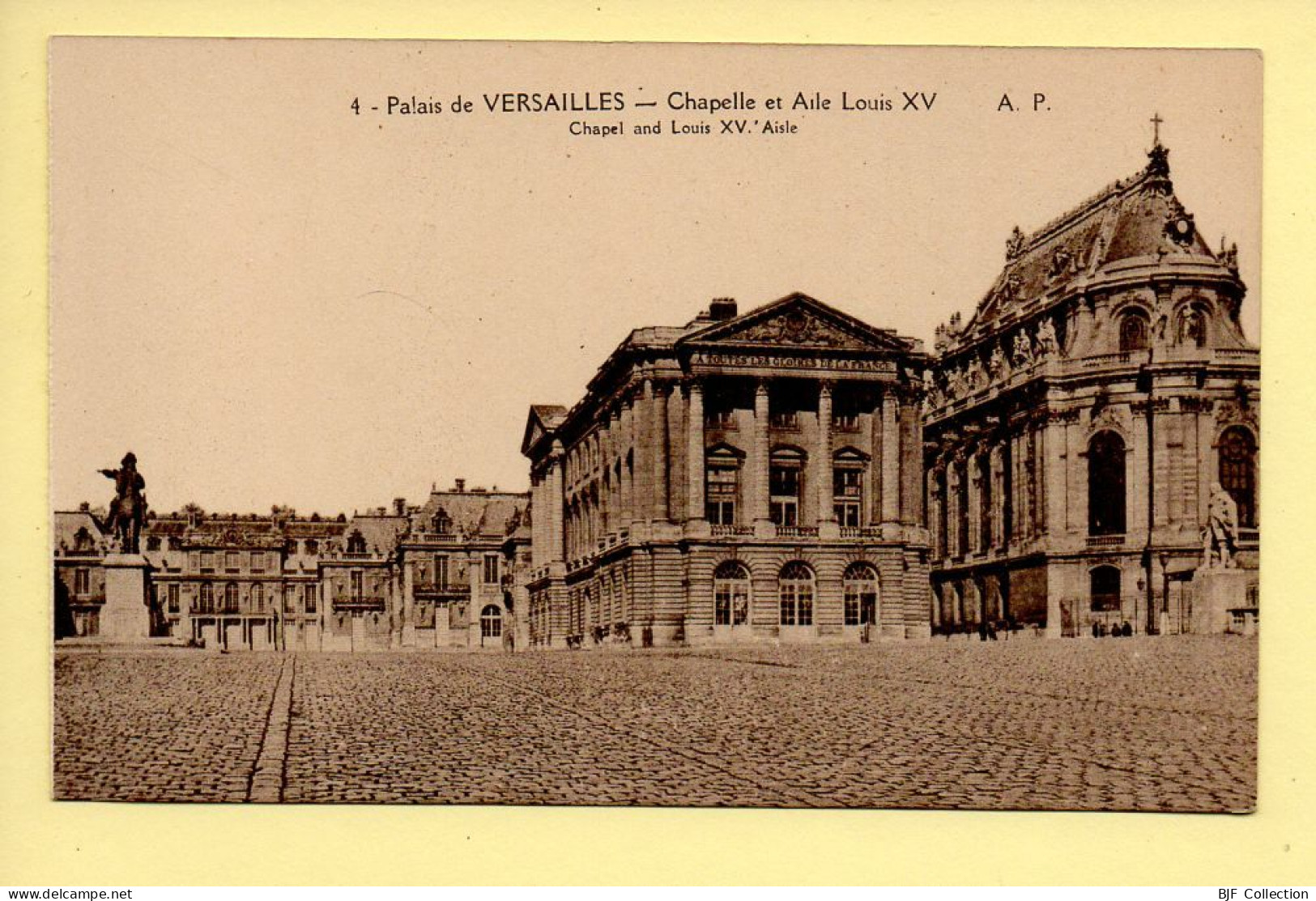 78. Palais De VERSAILLES – Chapelle Et Aile Louis XV (voir Scan Recto/verso) - Versailles (Castillo)