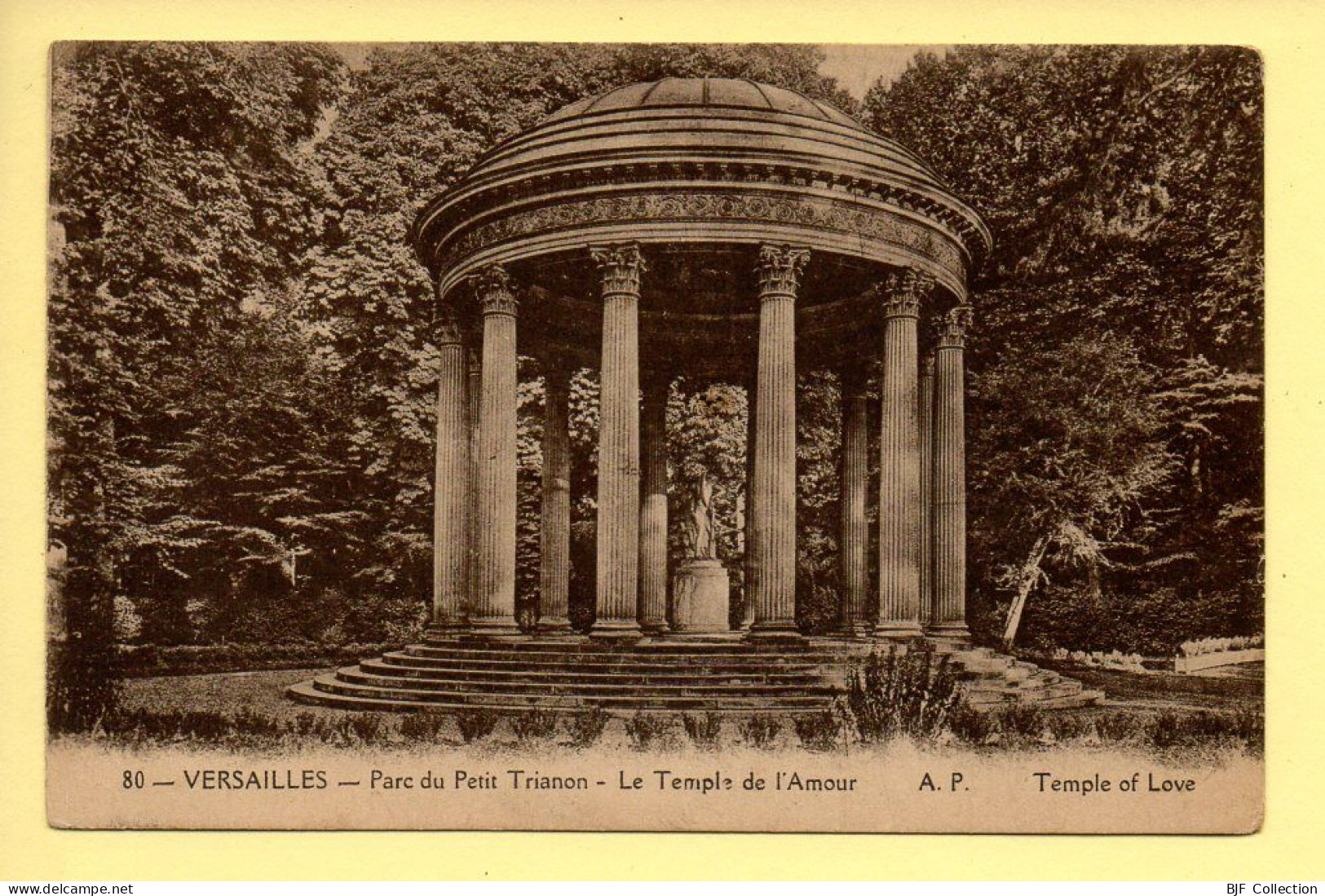 78. VERSAILLES – Parc Du Petit Trianon / Le Temple De L'Amour (voir Scan Recto/verso) - Versailles (Castillo)