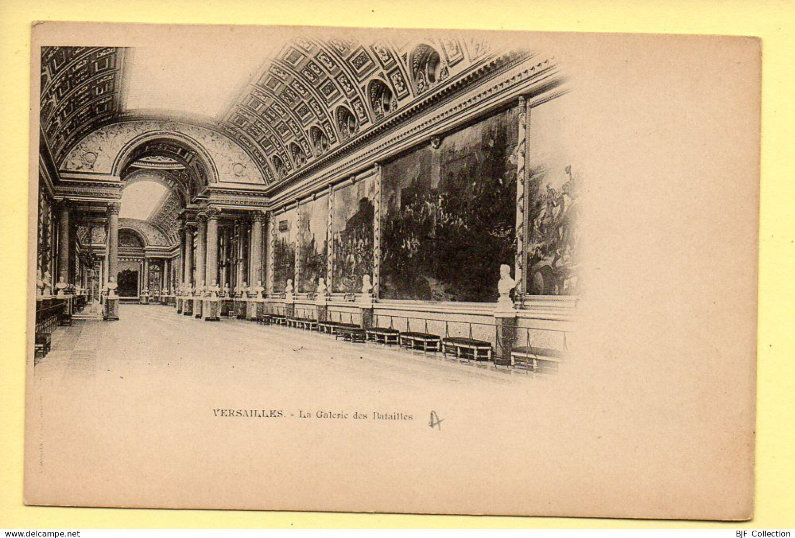 78. VERSAILLES – La Galerie Des Batailles (voir Scan Recto/verso) - Versailles (Castello)