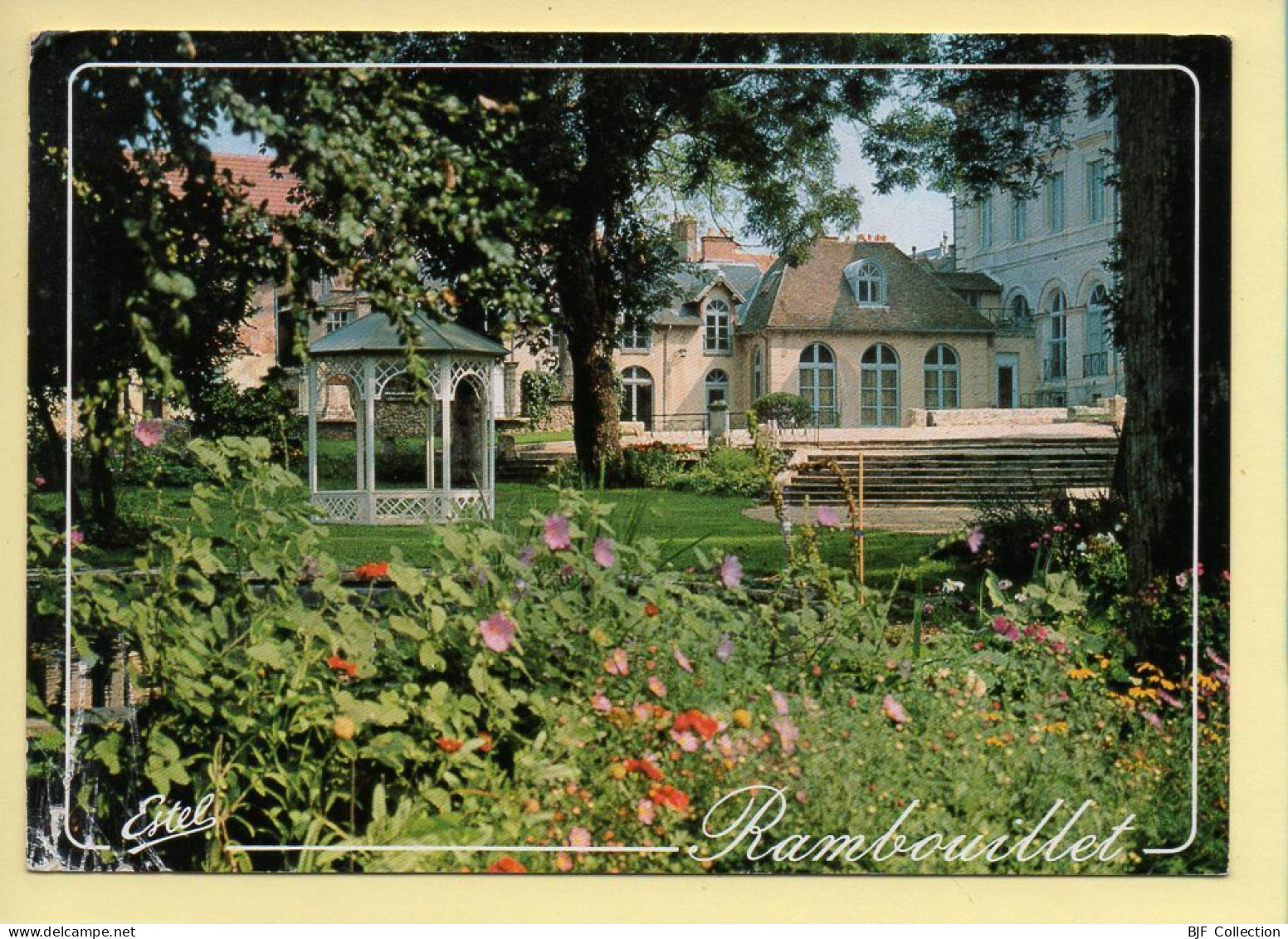 78. RAMBOUILLET – Les Jardins Du Roi De Rome / Kiosque / Fleurs (voir Scan Recto/verso) - Rambouillet