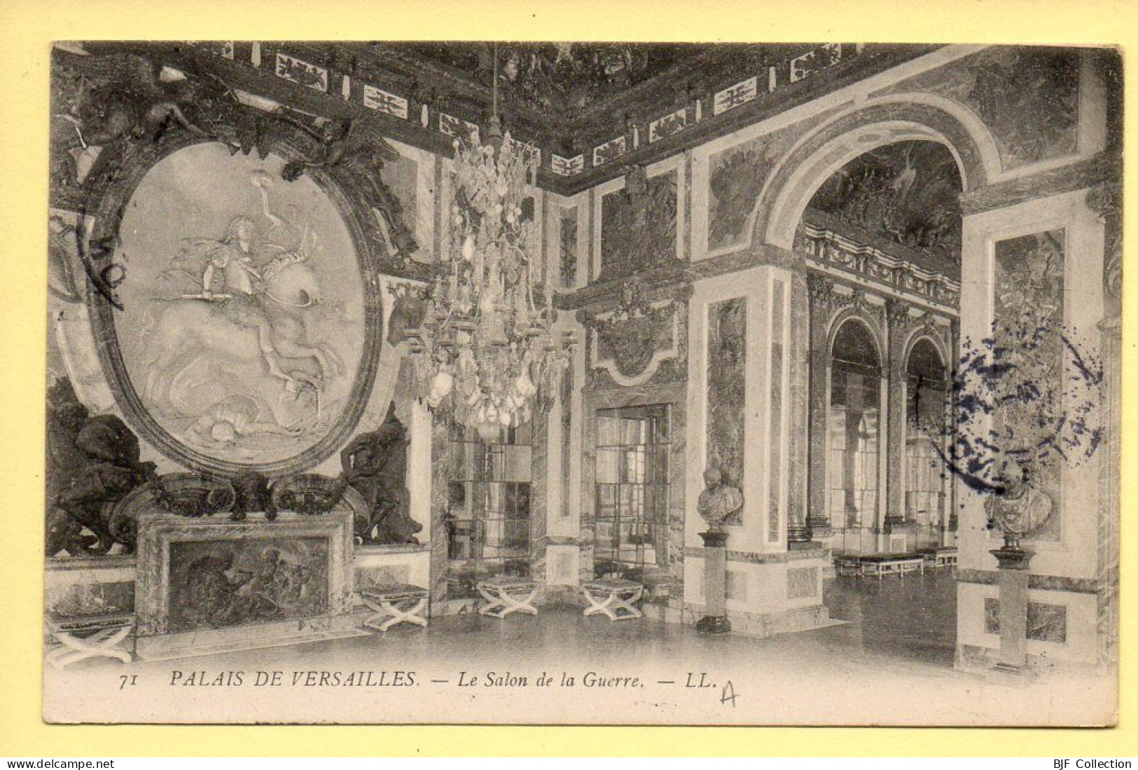 78. Palais De VERSAILLES – Le Salon De La Guerre (voir Scan Recto/verso) - Versailles (Castillo)