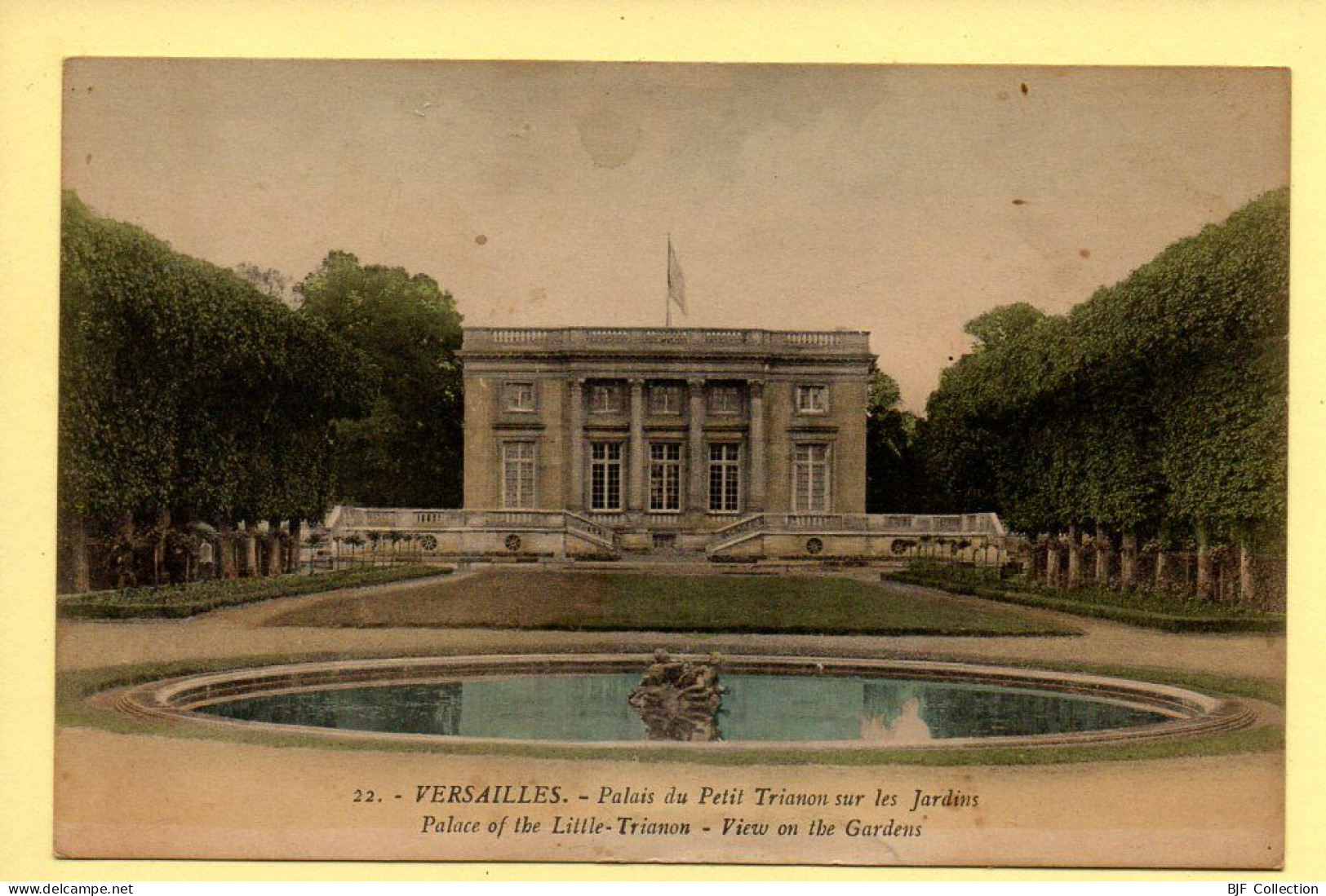 78. VERSAILLES – Palais Du Petit Trianon Sur Les Jardins (voir Scan Recto/verso) - Versailles