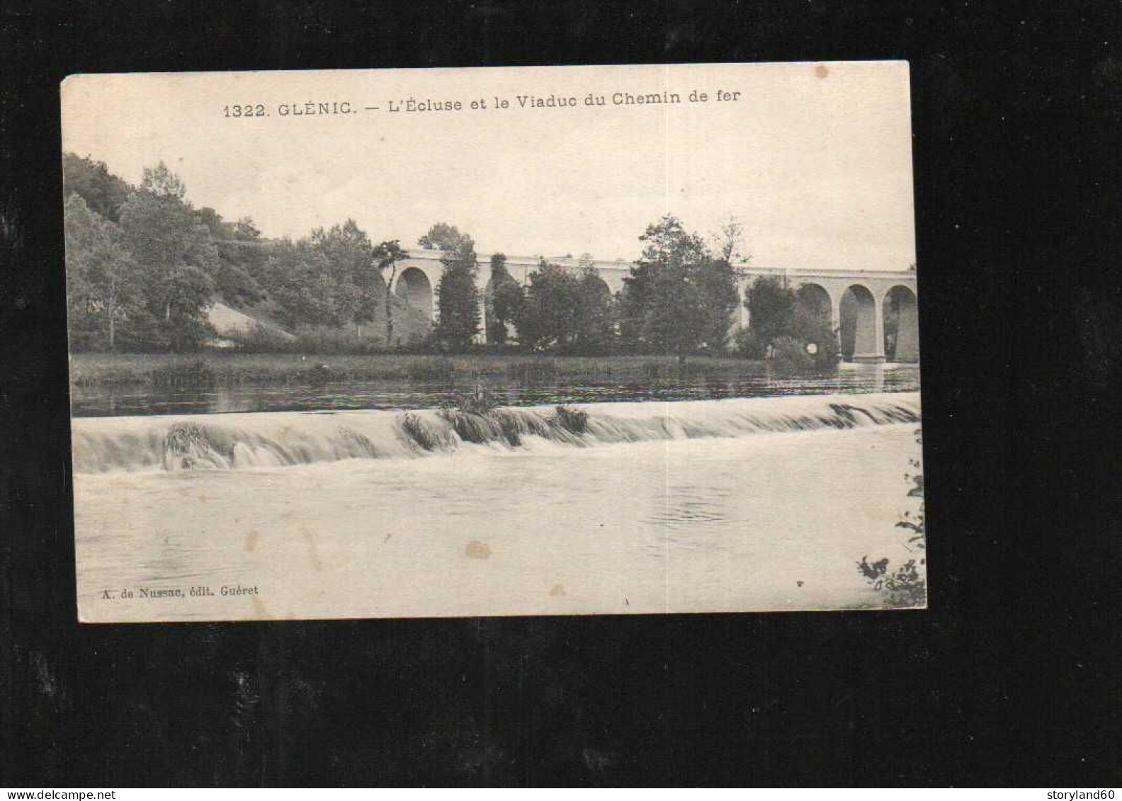 Glénic L'écluse Et Le Viaduc Du Chemin De Fer - Autres & Non Classés