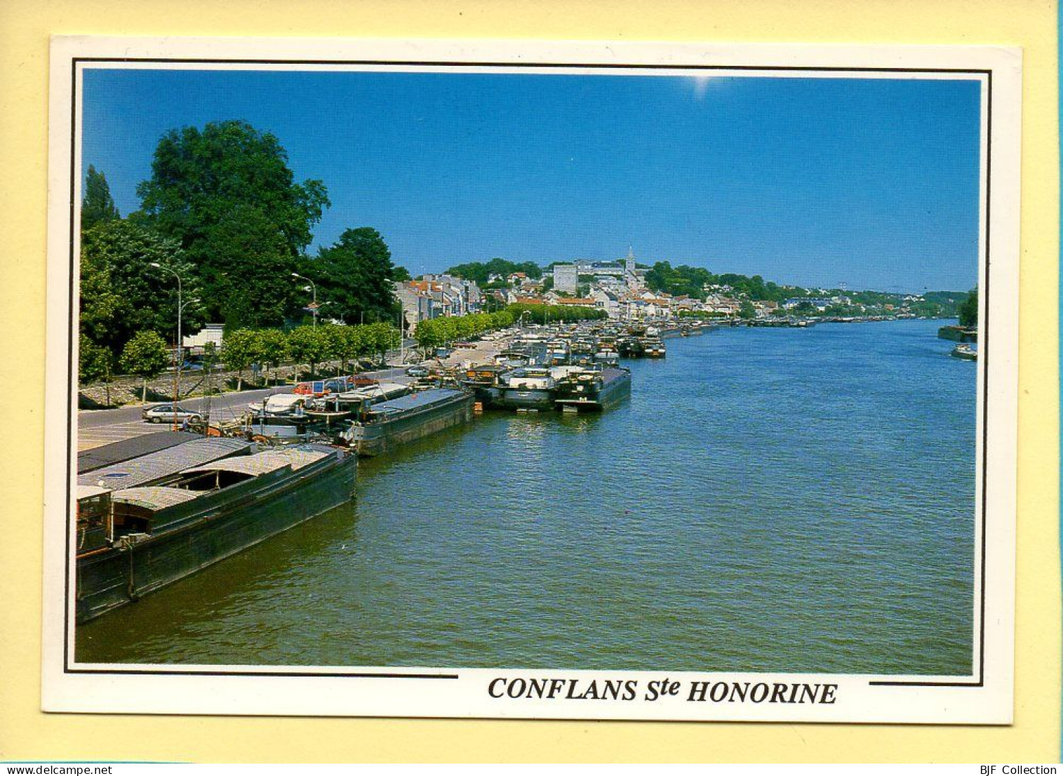 78. CONFLANS SAINTE-HONORINE – La Batellerie (Péniches) (voir Scan Recto/verso) - Conflans Saint Honorine