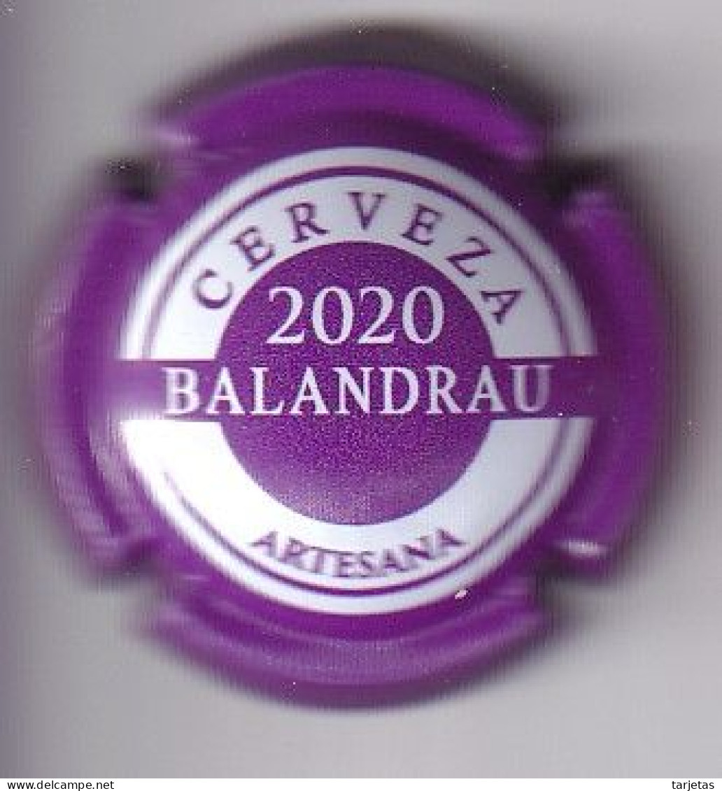 CHAPA DE CERVEZA ARTESANA BALANDRAU 2020 (BEER-BIERE) CORONA - Bier