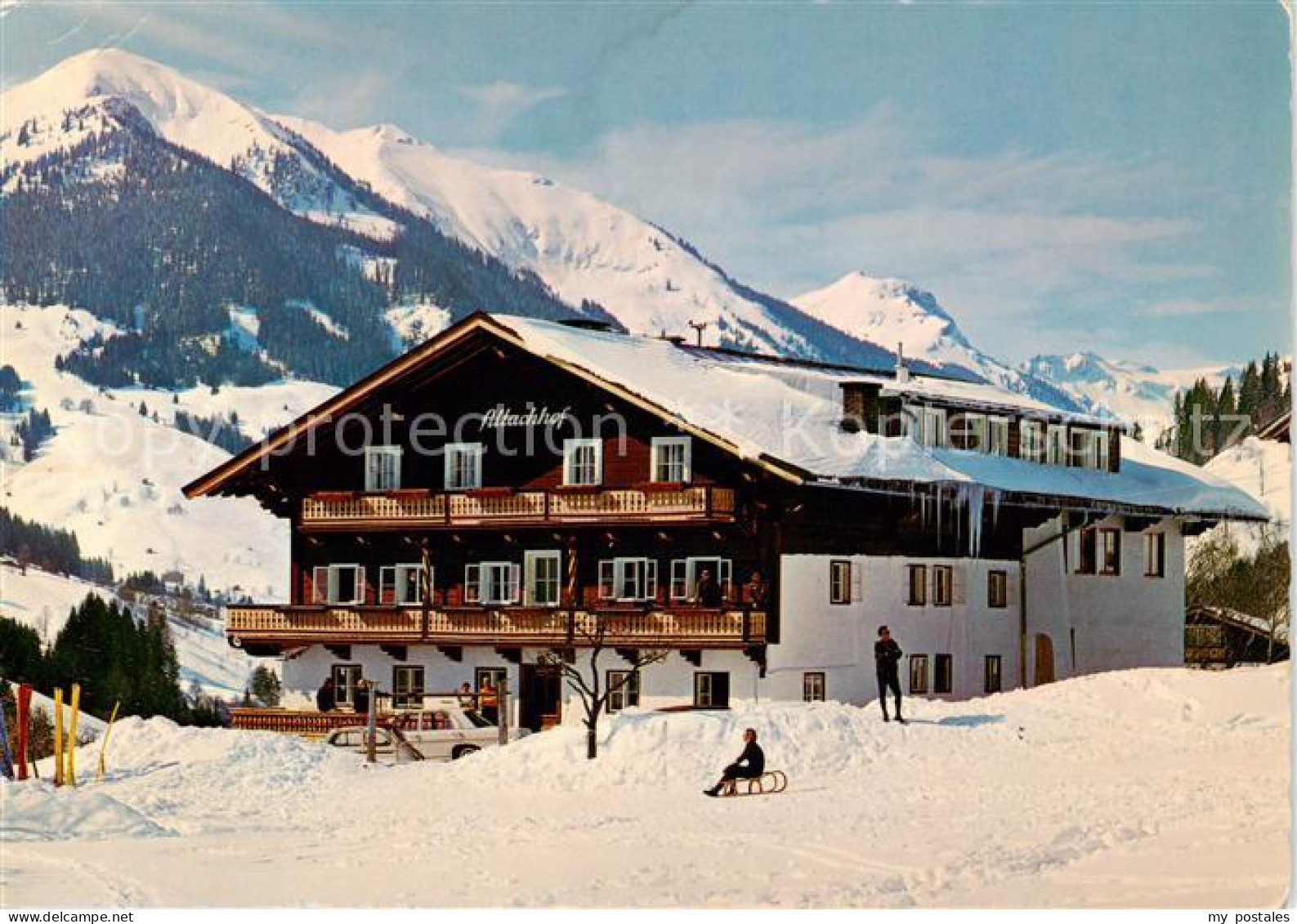 73852456 Saalbach -Hinterglemm AT Jugenderholungsheim Altachhof Wintersportort A - Sonstige & Ohne Zuordnung