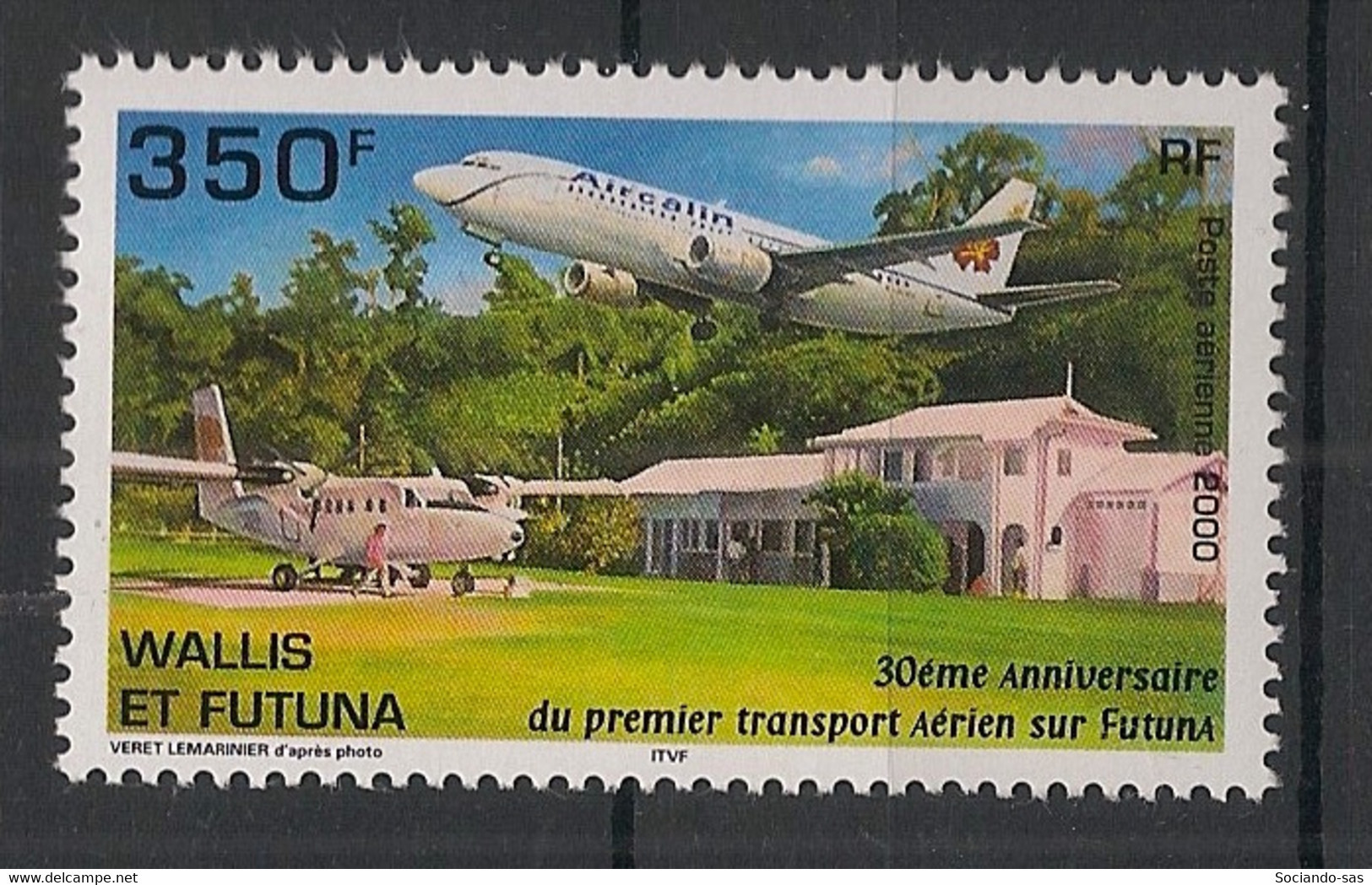 WALLIS ET FUTUNA - 1999 - PA N°YT. 220 - Transport Aérien - Neuf Luxe ** / MNH / Postfrisch - Ungebraucht