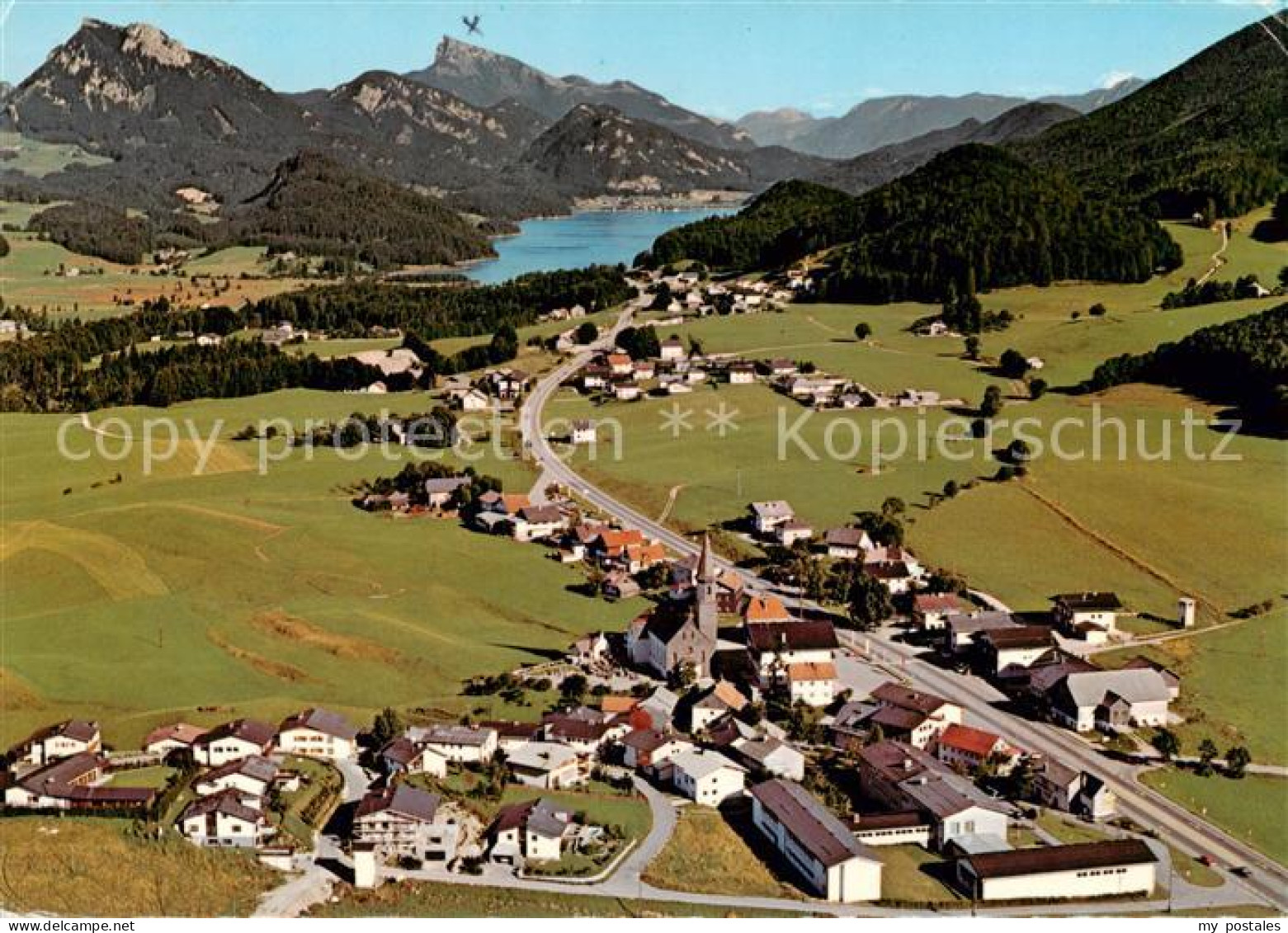 73852455 Hof Salzburg AT Erholungsort Am Fuschlsee Mit Schober Und Schafberg  - Altri & Non Classificati