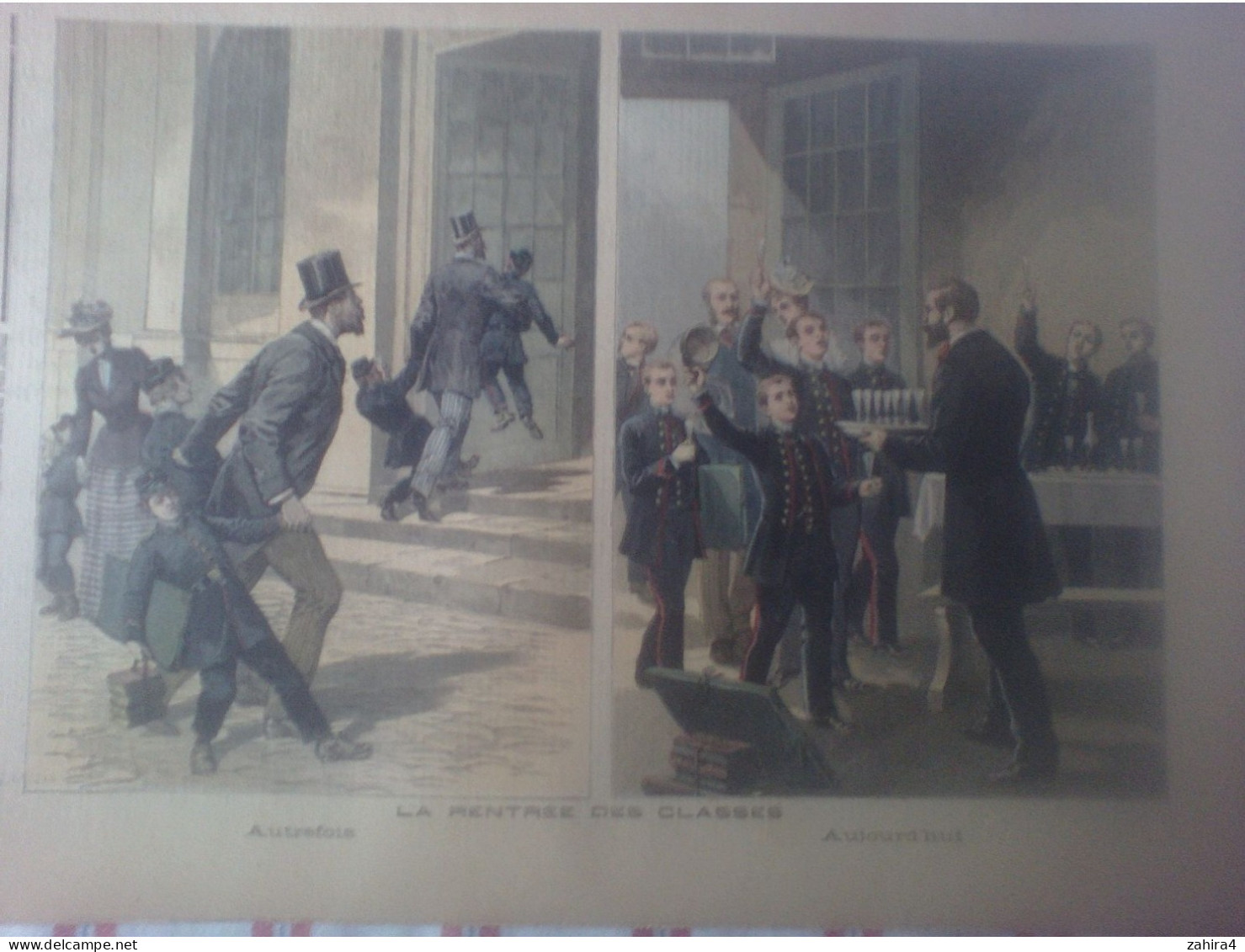 Le Petit Journal N°100 Ernest Renan Est Mort Rentrée Des Classes Hier Aujourd'hui Partition Qui Donc ? Gustave Nadaud - Revistas - Antes 1900