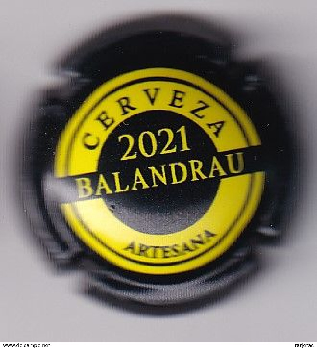 CHAPA DE CERVEZA ARTESANA BALANDRAU 2020 (BEER-BIERE) CORONA - Bier