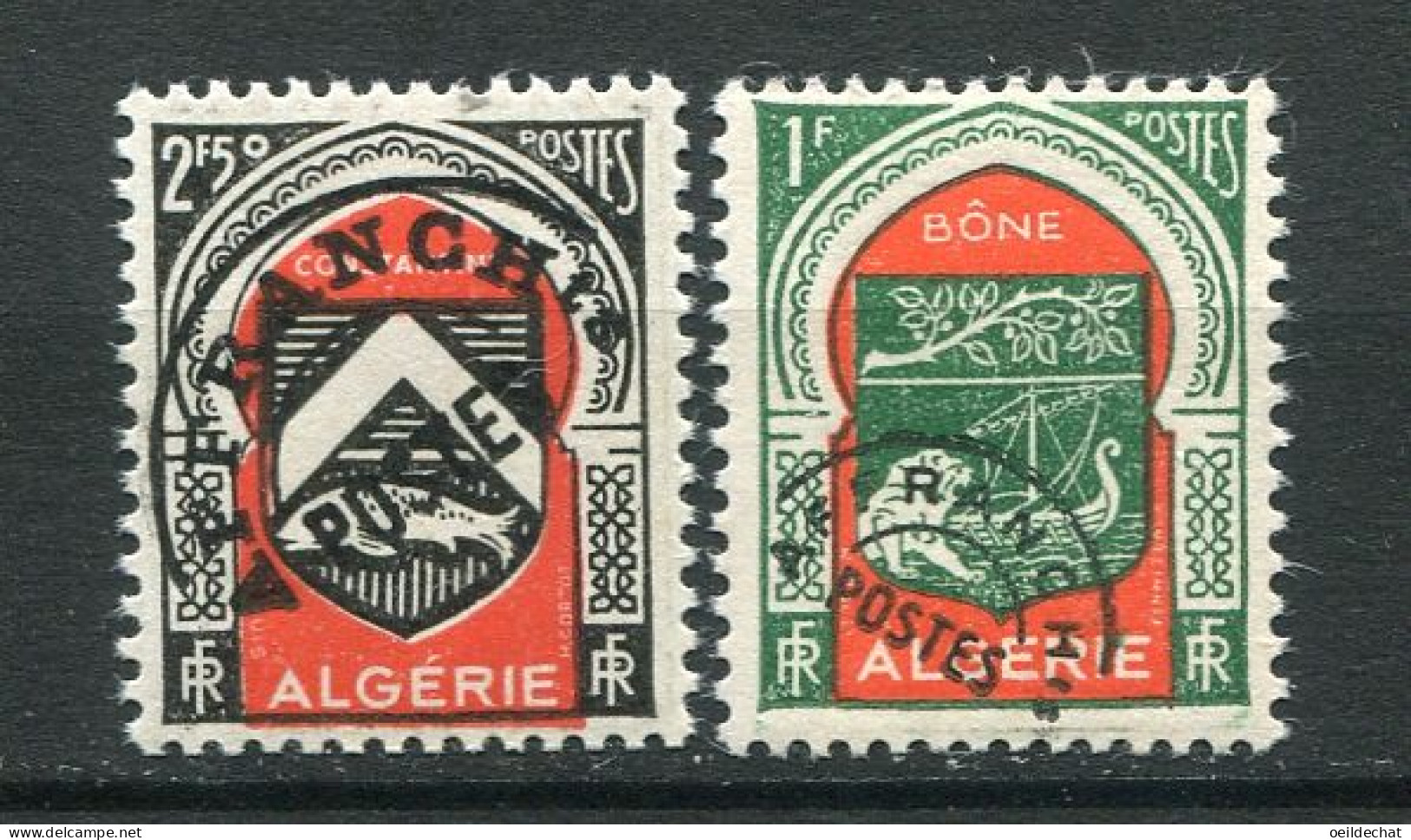 26459 Algérie  Préo. 15,17** Armoiries De Constantine Et Bône  1948  TB - Unused Stamps