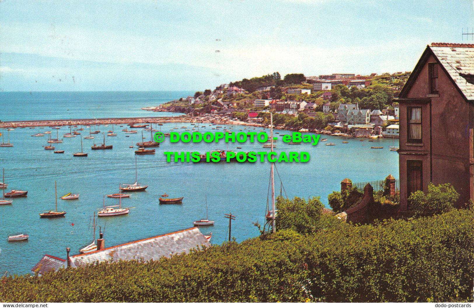 R519671 Brixham. The Outer Harbour. Postcard. 1968 - World