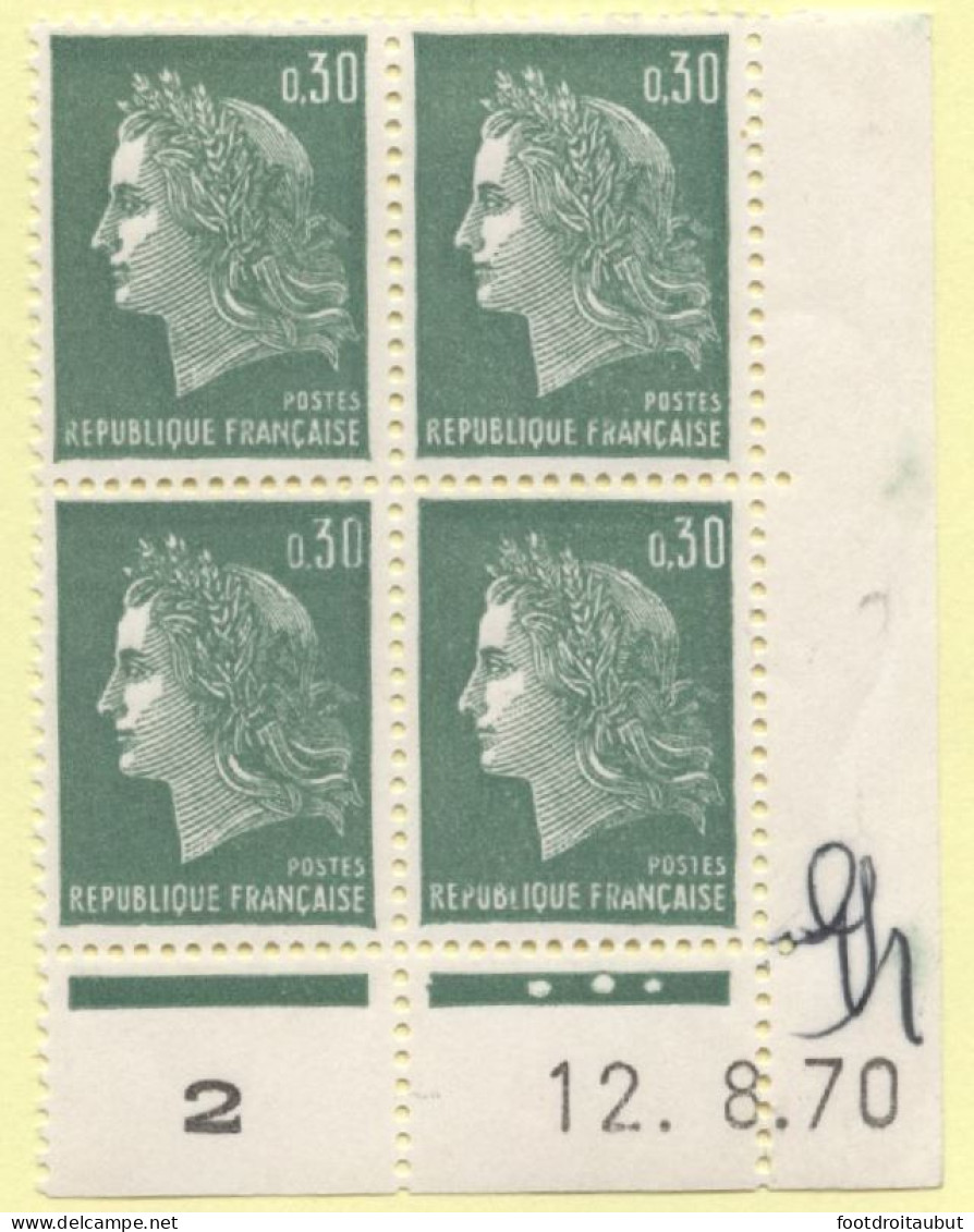 Coin Daté Du 12.8.70 Marianne De Cheffer 1611 - 1970-1979