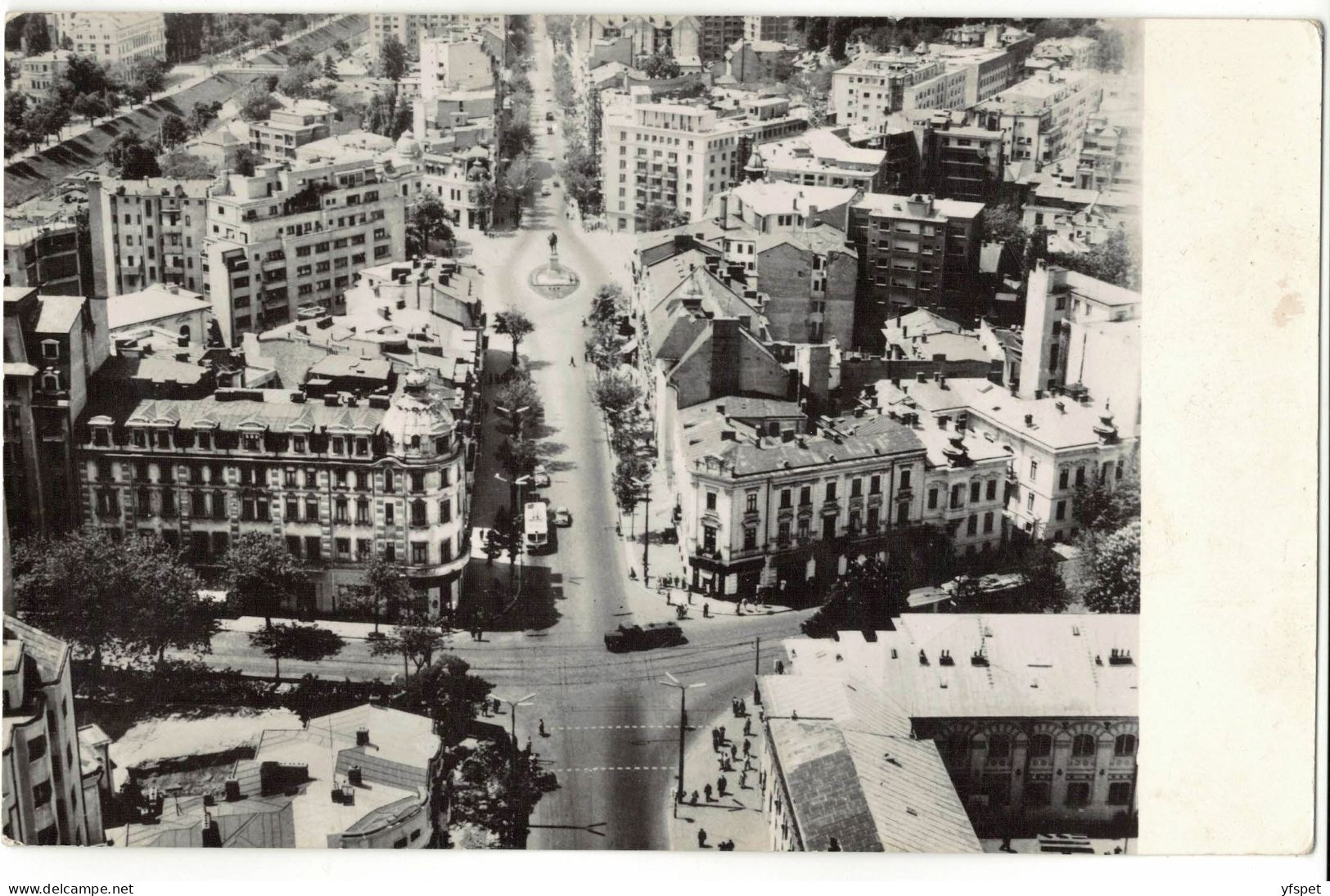 București - 6 Martie Bd. And M. Kogălniceanu Square (aerial View) - Rumania