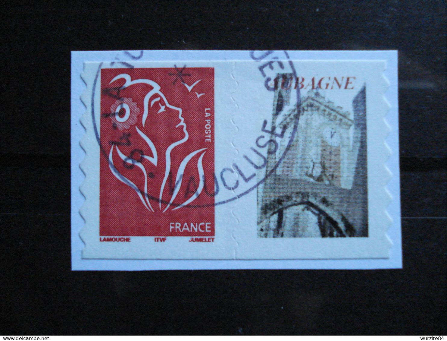 3802Aa TVP Rouge  ITVF  Petite  Vignette   De 2005-06 Oblitéré Avec Cachet Rond ******* - Used Stamps